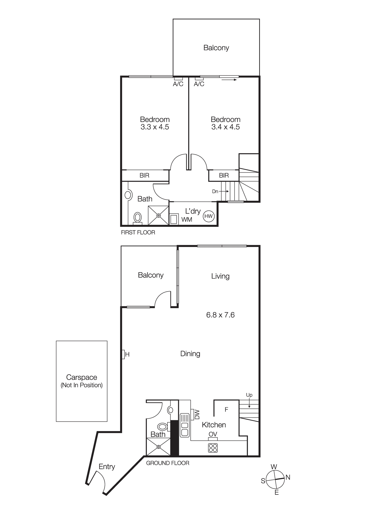 8/440 Hampton Street, Hampton VIC 3188 - Floorplan