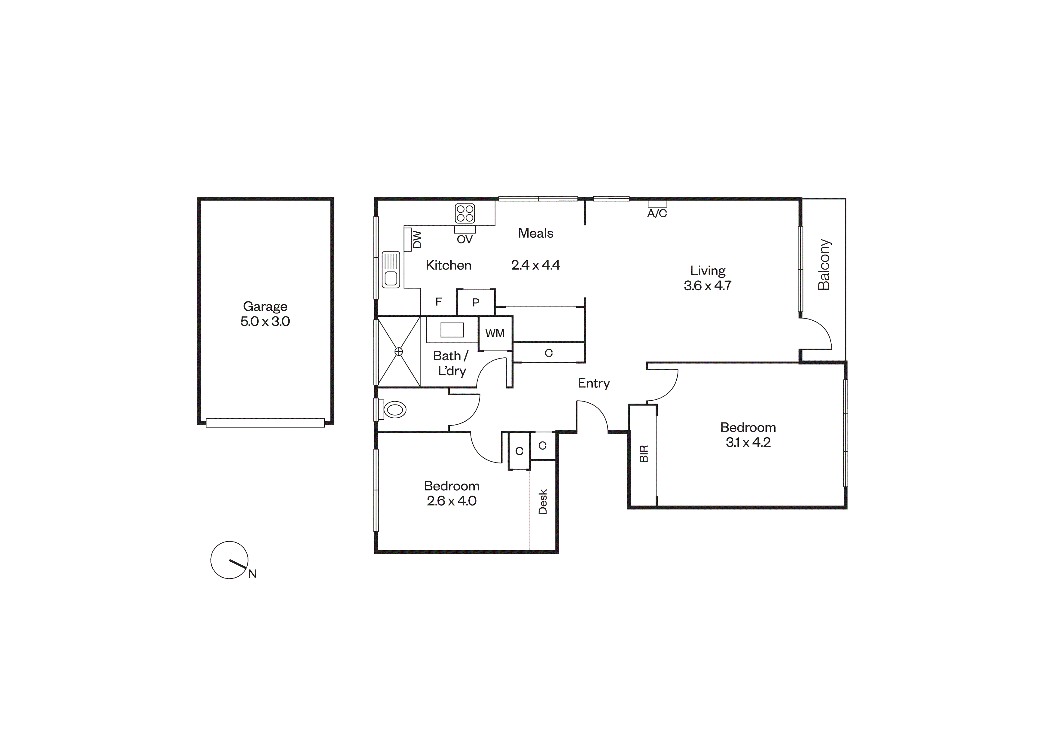 8/46-48 Ruskin Street, Elwood VIC 3184 - Floorplan