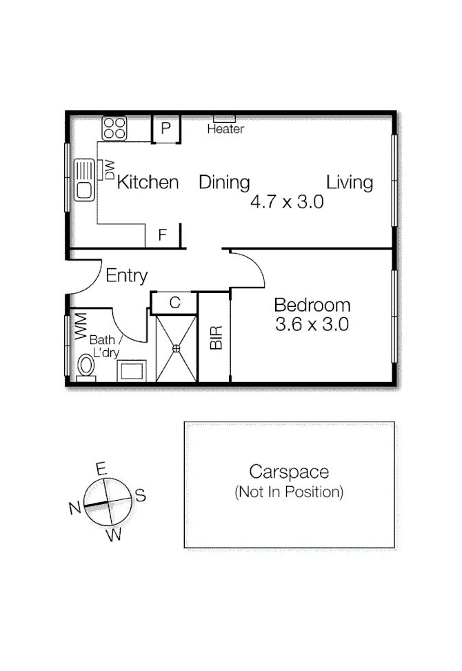 8/46 Alexandra Street, ST KILDA EAST VIC 3183 - Floorplan