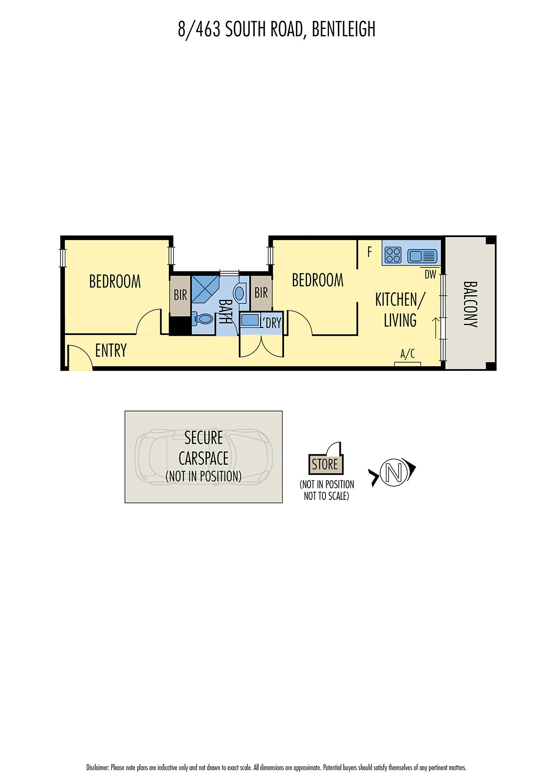 8/463 South Road, Bentleigh VIC 3204 - Floorplan