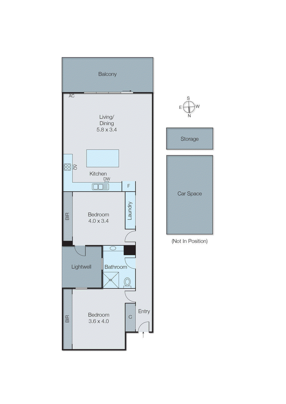 8/487 Highett Road, Highett VIC 3190 - Floorplan