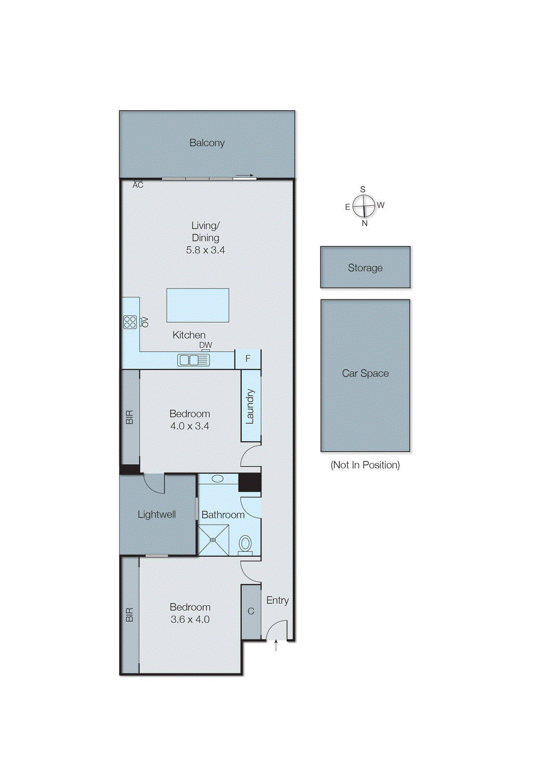 8/487 Highett Road, Highett VIC 3190 - Floorplan