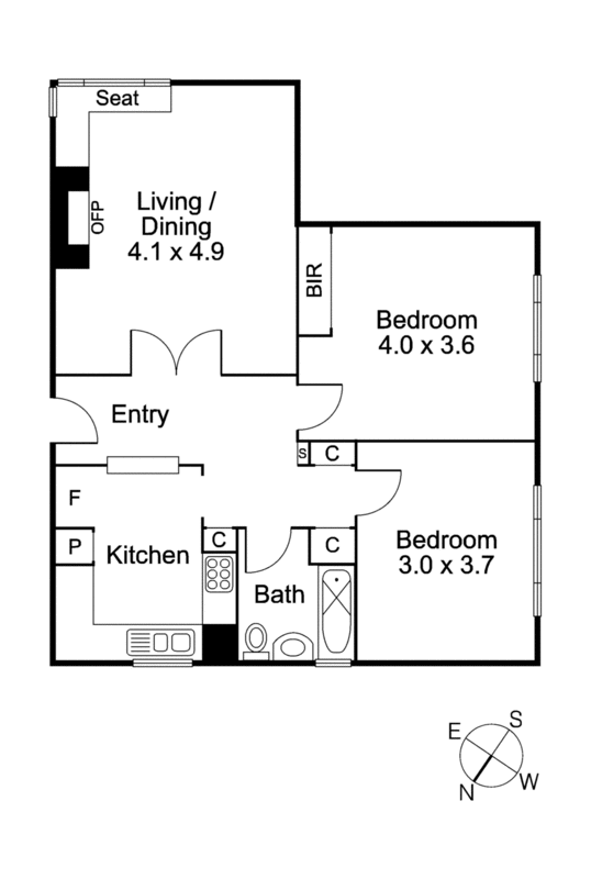 8/49 Acland Street, St Kilda VIC 3182 - Floorplan
