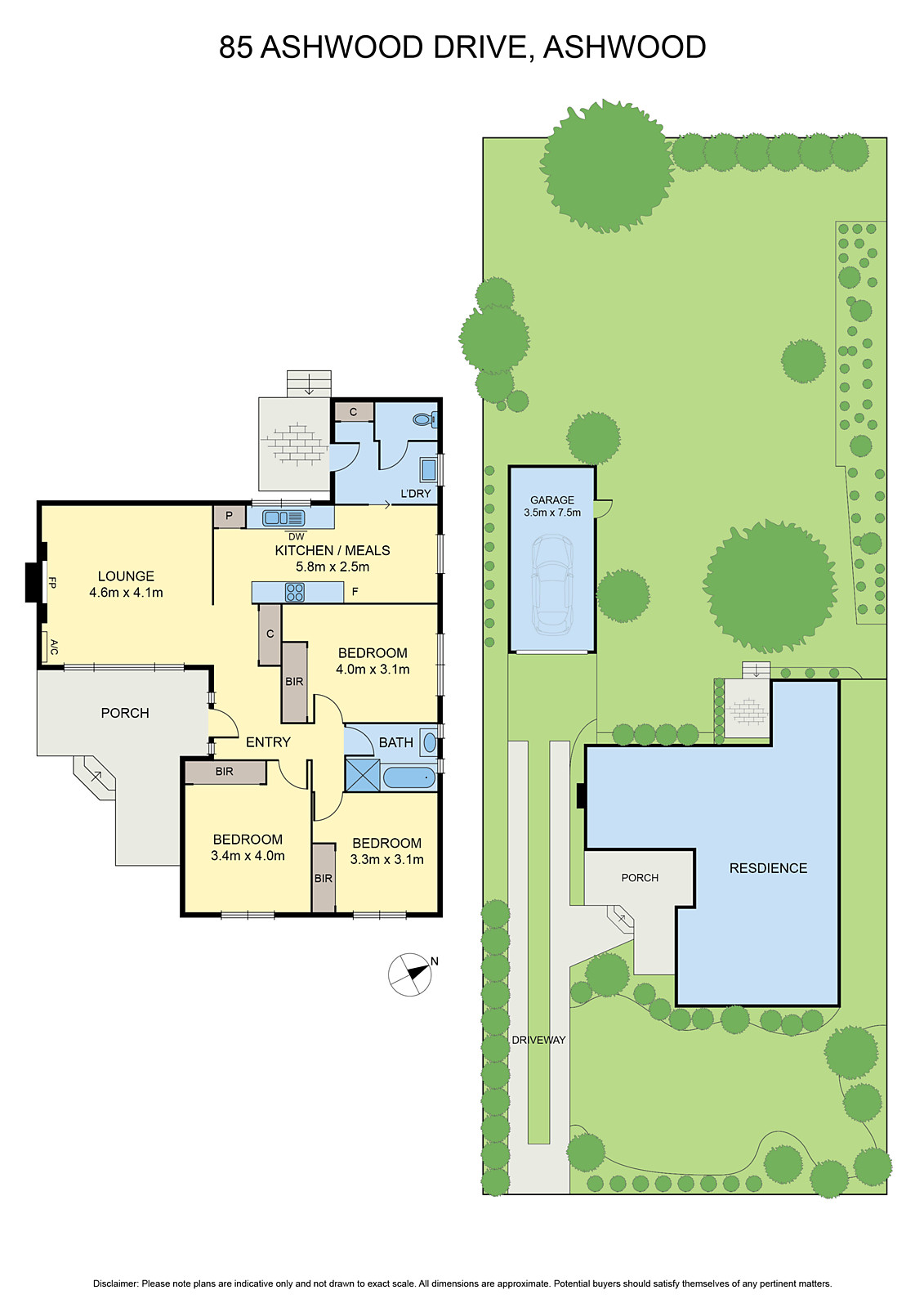 85 Ashwood Drive, Ashwood VIC 3147 - Floorplan