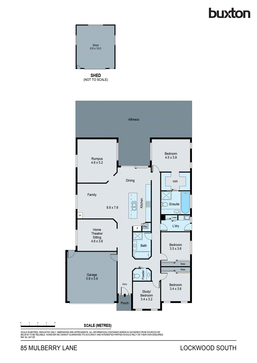 85 Mulberry Lane, Lockwood South VIC 3551 - Floorplan