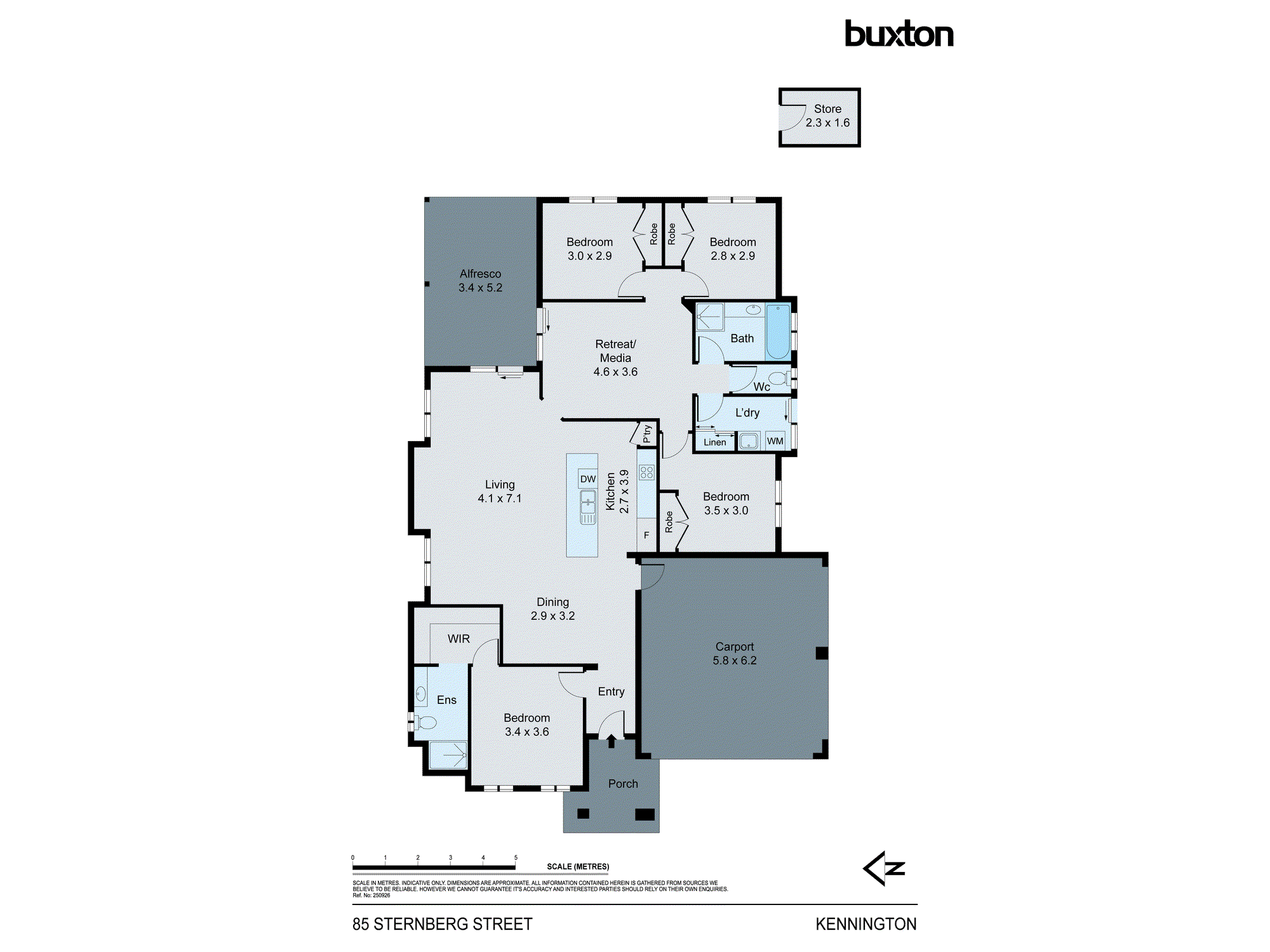 85 Sternberg Street, Kennington VIC 3550 - Floorplan