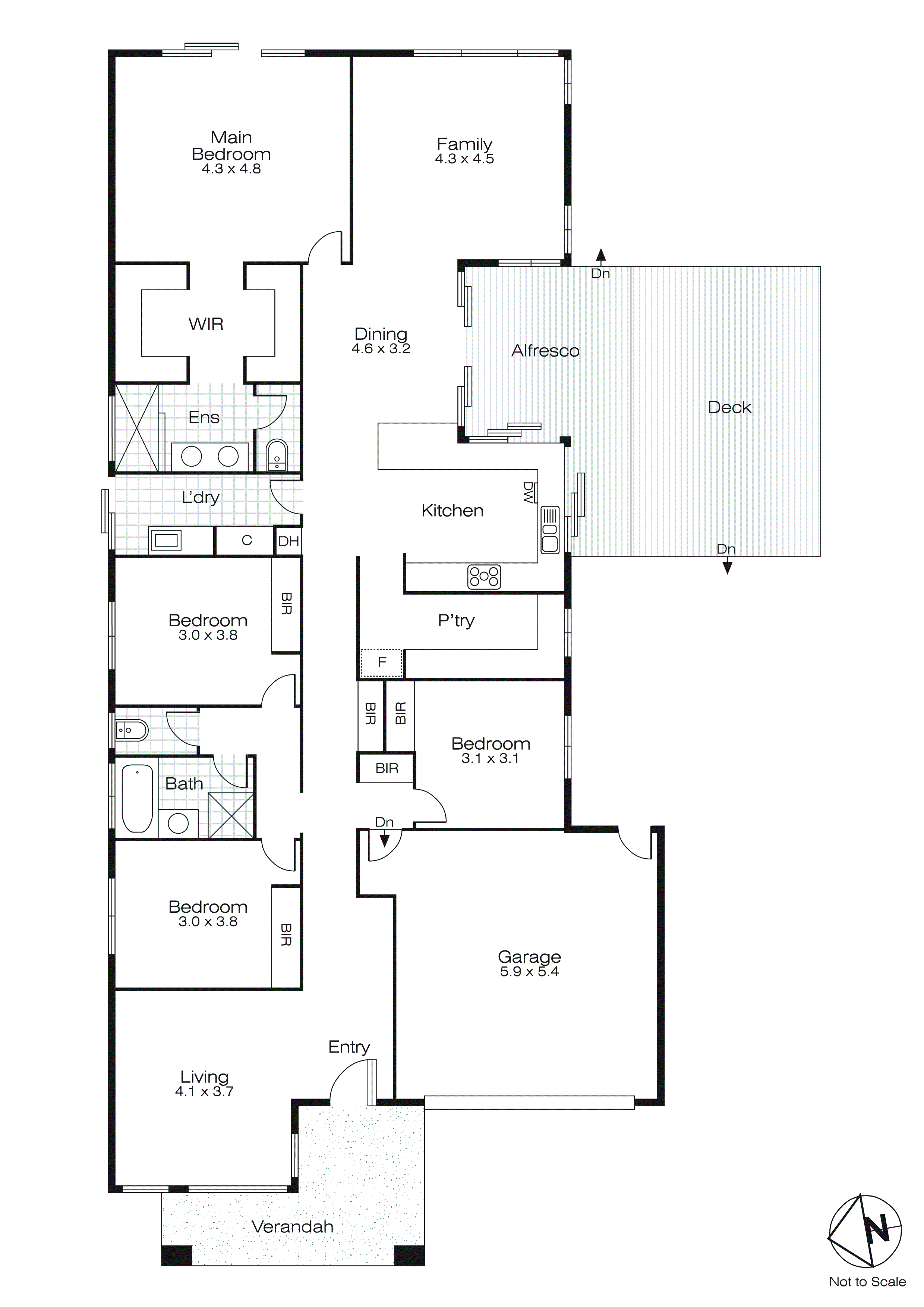 85 Sydney Way, Alfredton VIC 3350 - Floorplan
