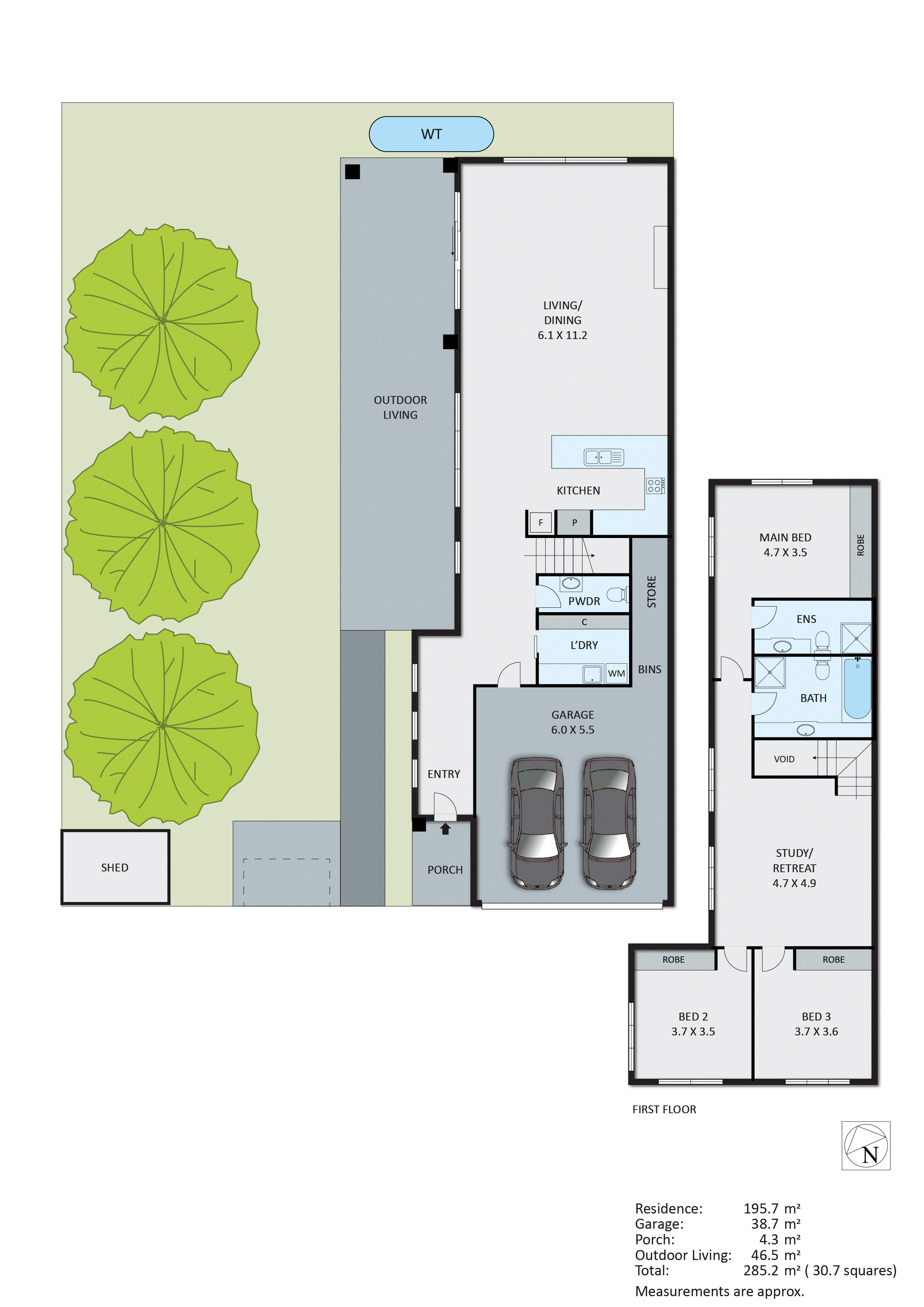 8/53 Tootal Road, Dingley Village VIC 3172 - Floorplan