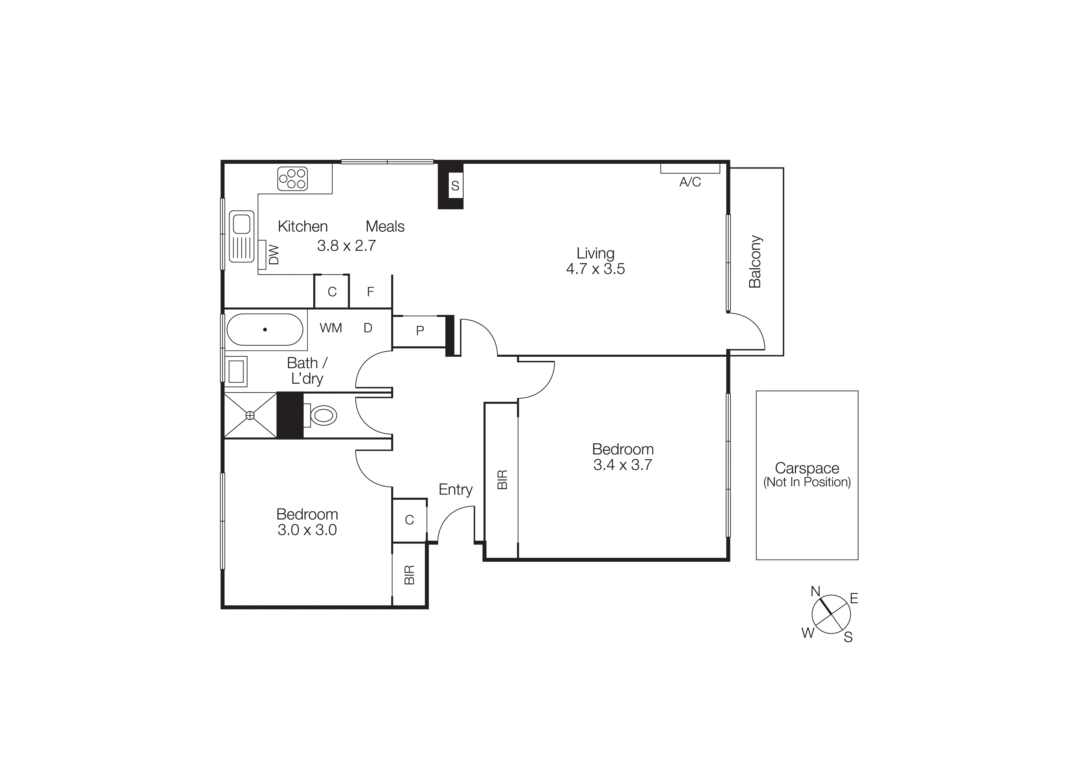 8/59 Ormond Road, Elwood VIC 3184 - Floorplan