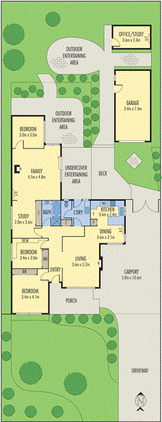 86 Apex Avenue, BELMONT VIC 3216 - Floorplan