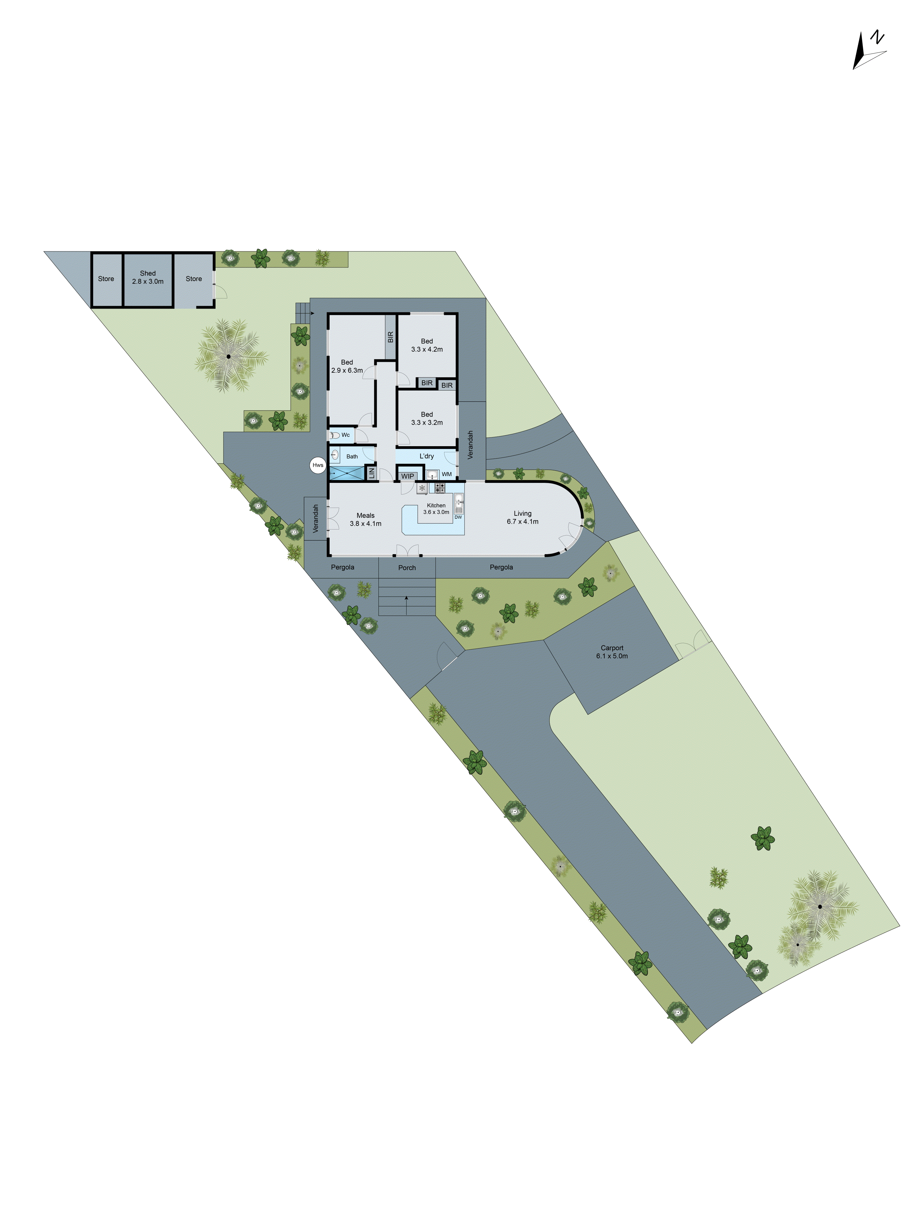 86 Bunganowee Drive, Clifton Springs VIC 3222 - Floorplan