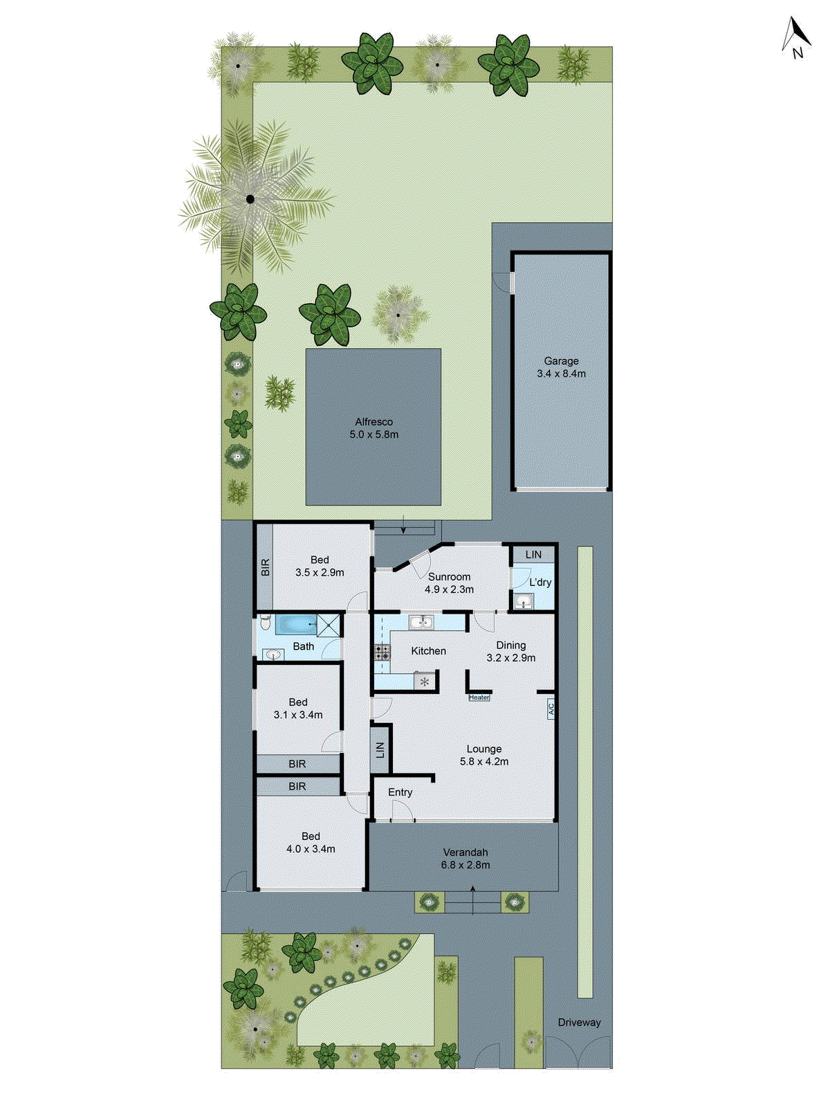 86 Ernest Street, Bell Post Hill VIC 3215 - Floorplan