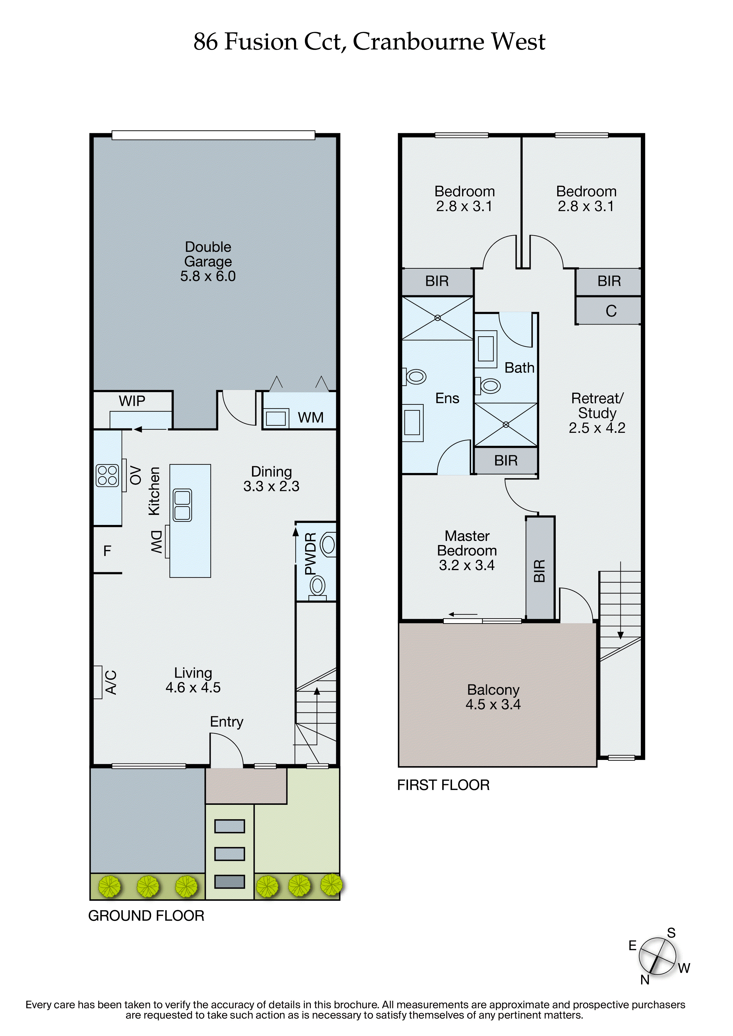 86 Fusion Circuit, Cranbourne West VIC 3977 - Floorplan