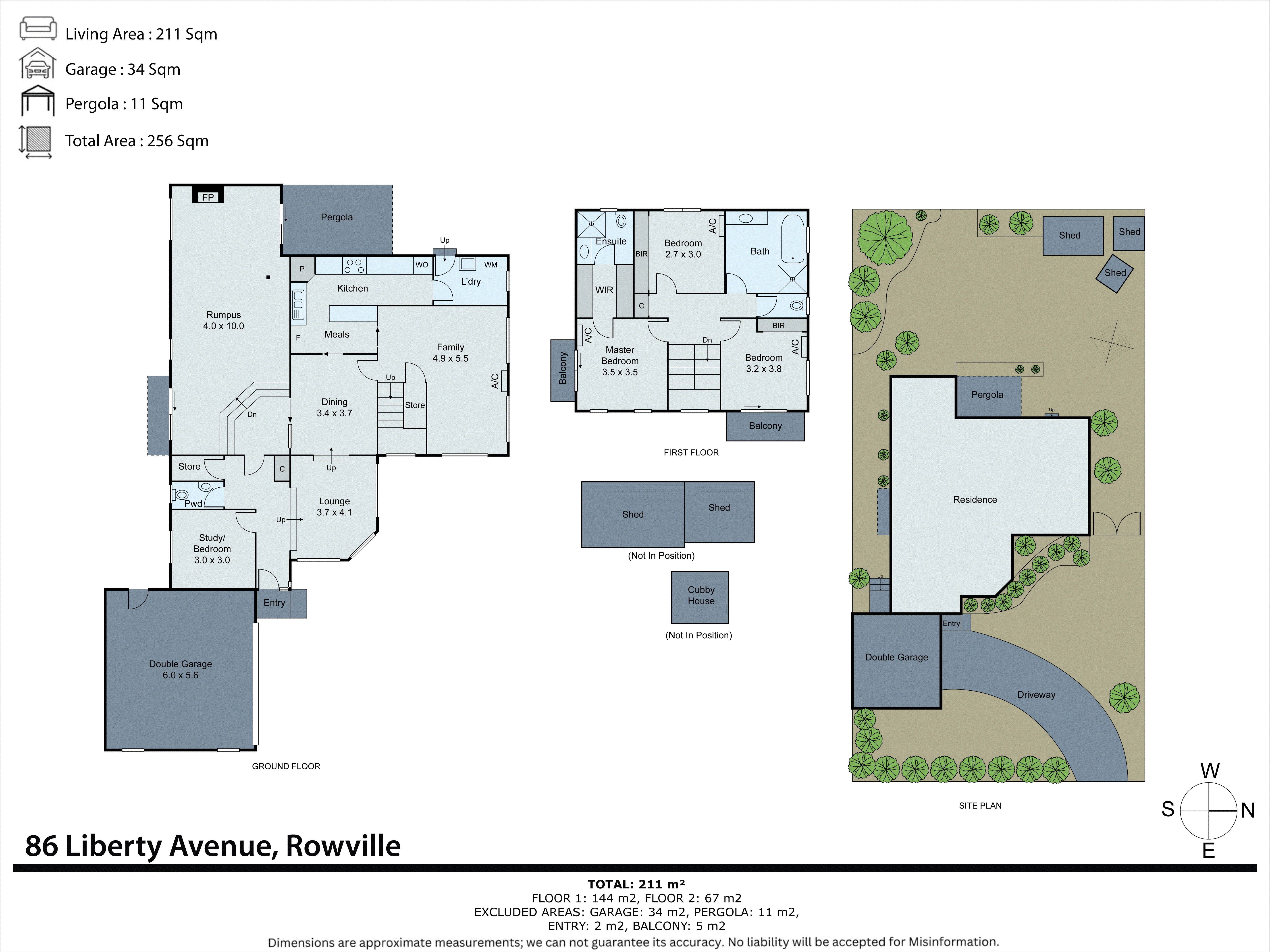 86 Liberty Avenue, Rowville VIC 3178 - Floorplan