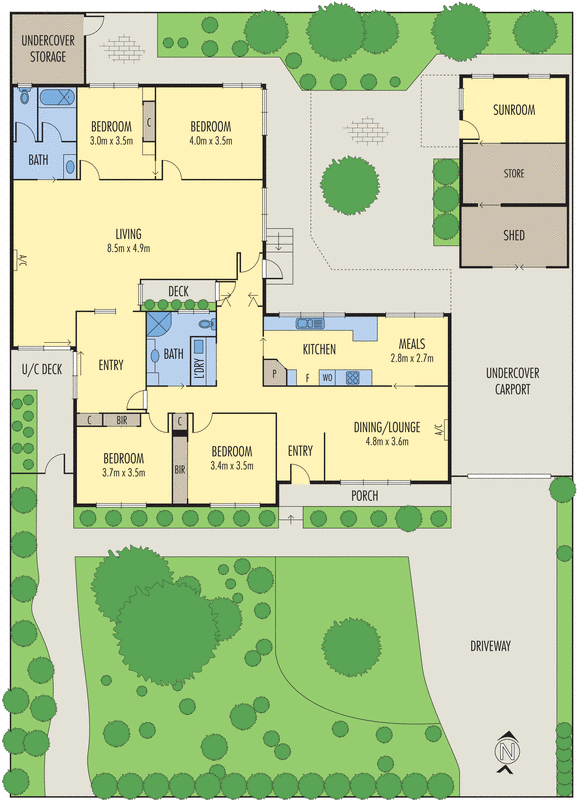 861 High Street Road, Glen Waverley VIC 3150 - Floorplan