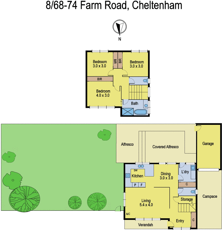 8/68-74 Farm Road, Cheltenham VIC 3192 - Floorplan