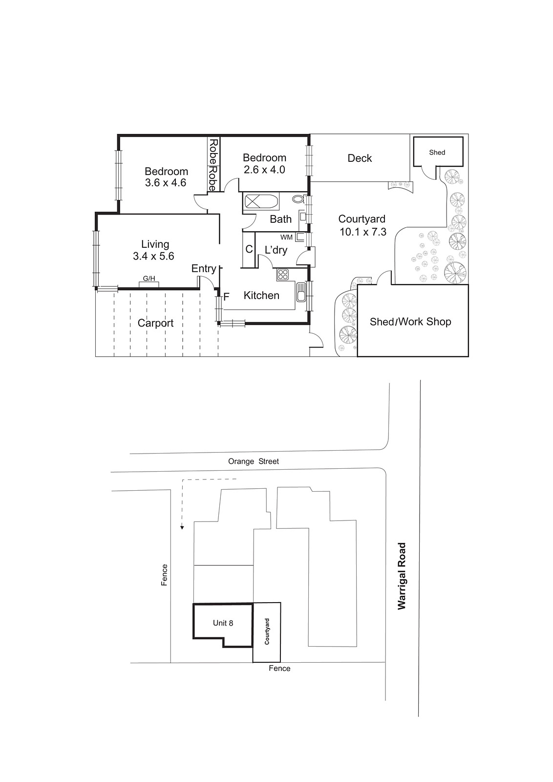 8/697 Warrigal Road, Bentleigh East VIC 3165 - Floorplan