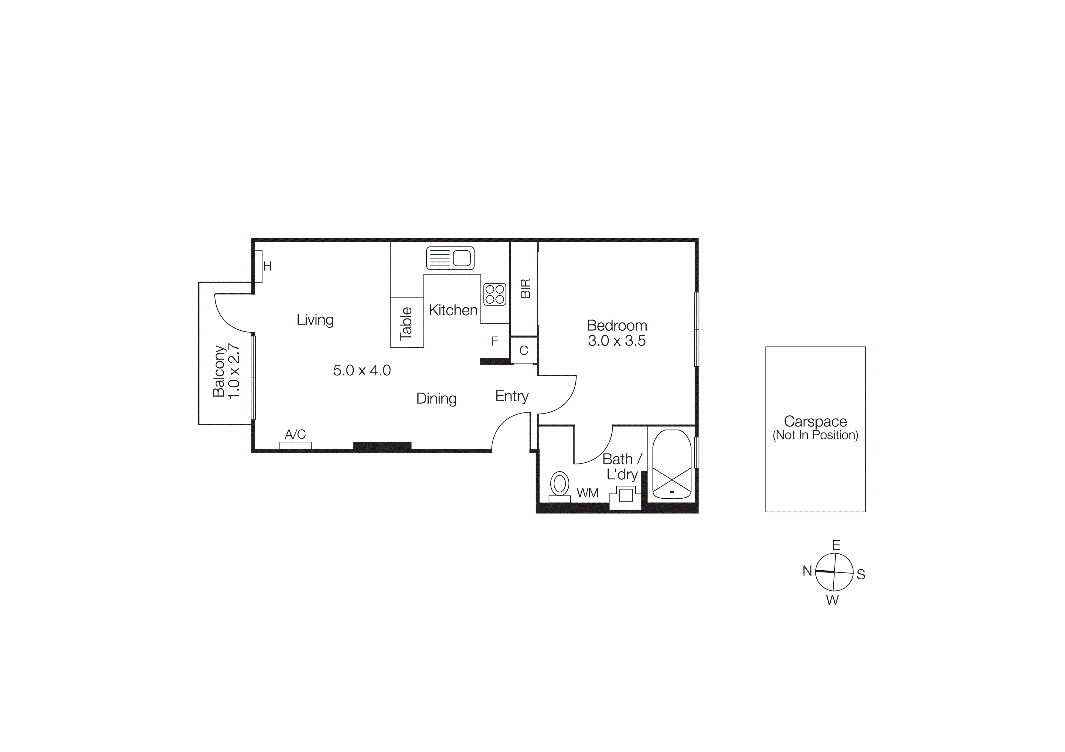 8/75 Hotham Street, Balaclava VIC 3183 - Floorplan