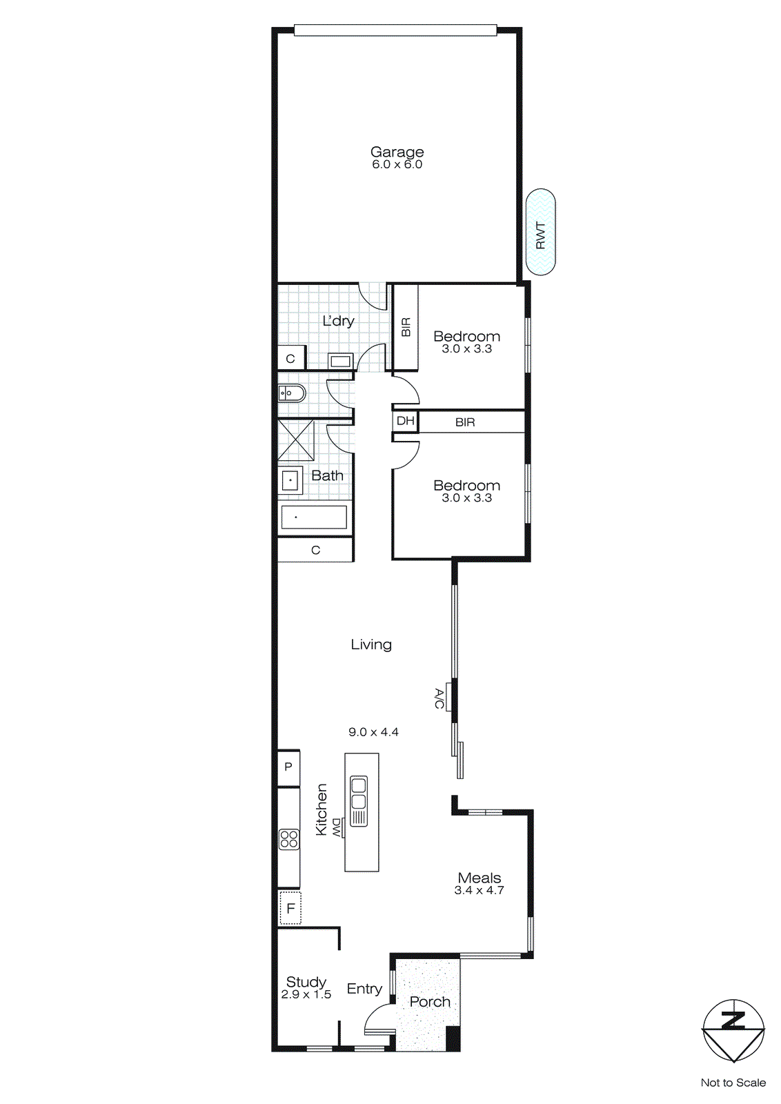 87A Oshannassy Parade, Lucas VIC 3350 - Floorplan