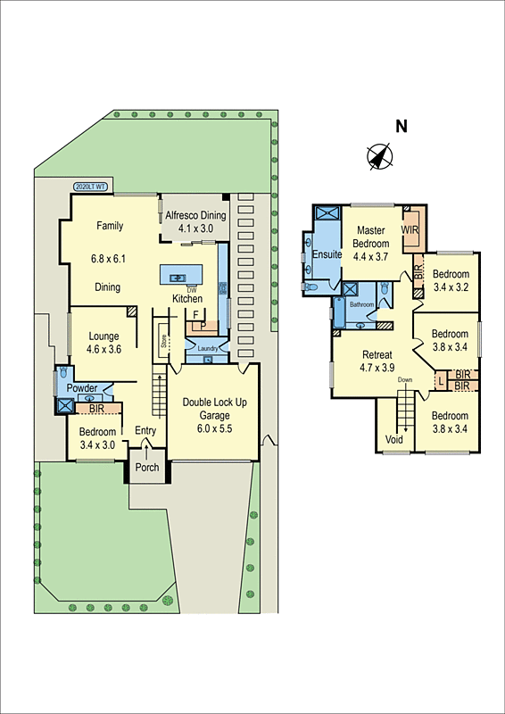 87B Berry Avenue, Edithvale VIC 3196 - Floorplan