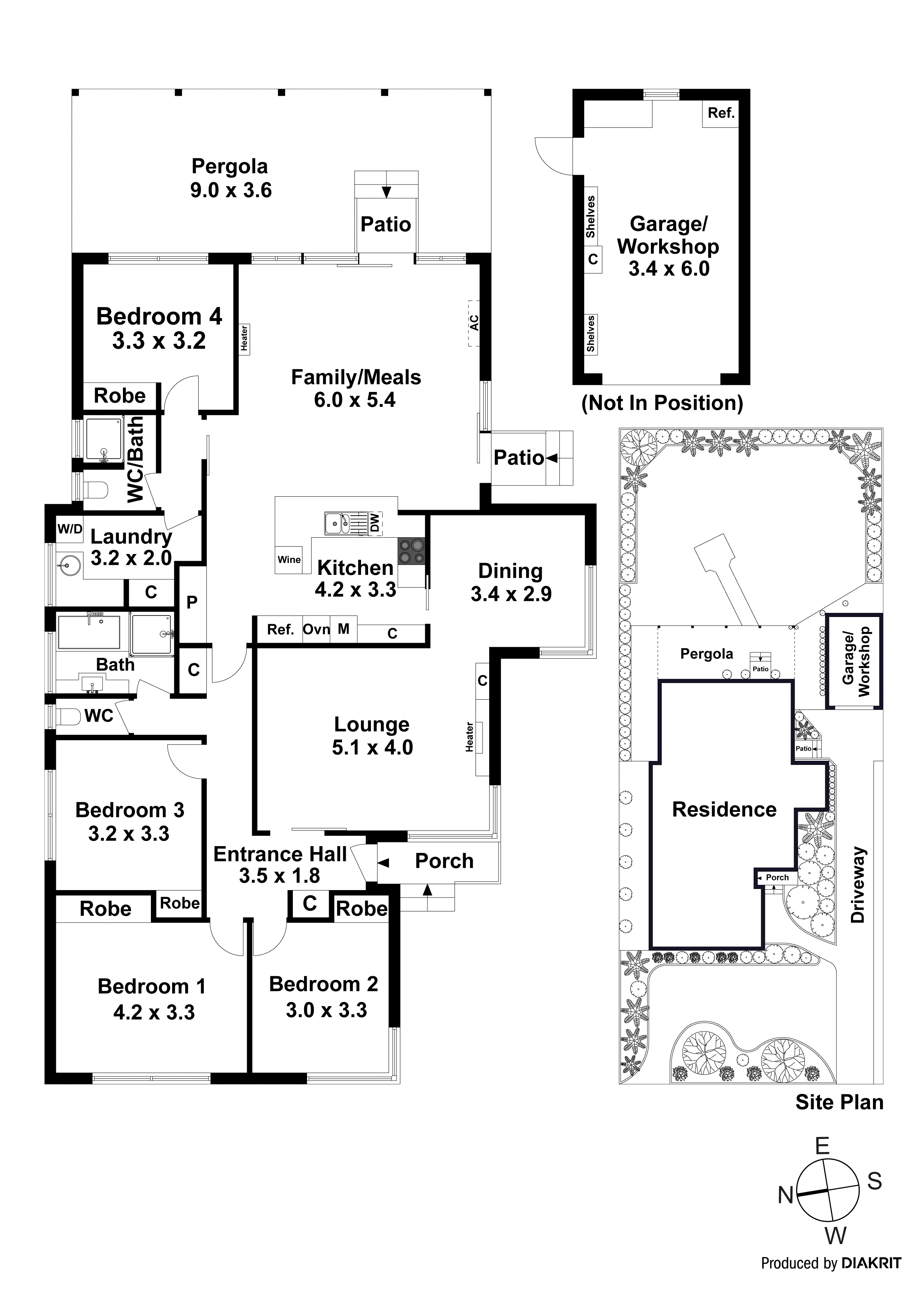 88 Lea Road, Mulgrave VIC 3170 - Floorplan