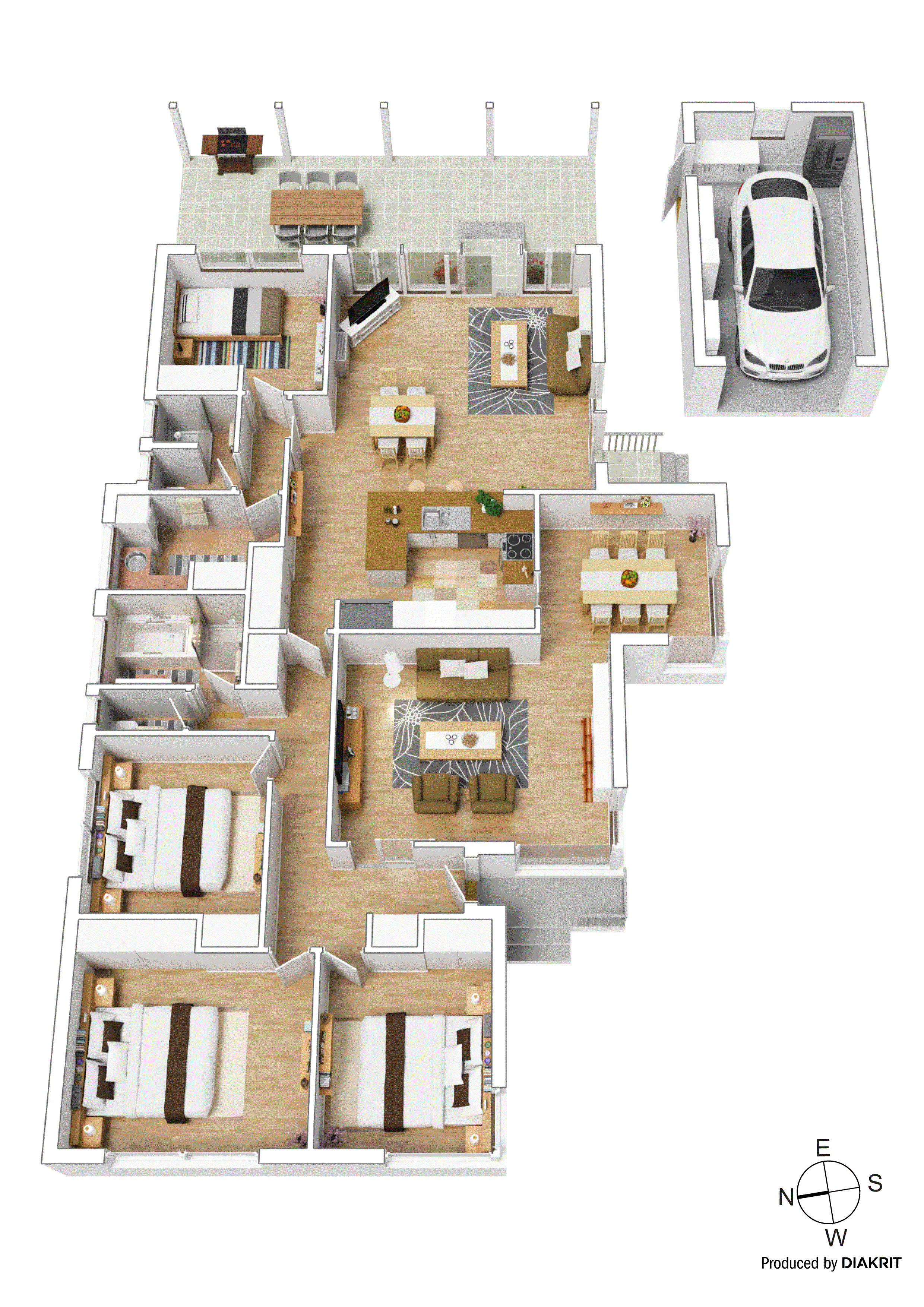 88 Lea Road, Mulgrave VIC 3170 - Floorplan