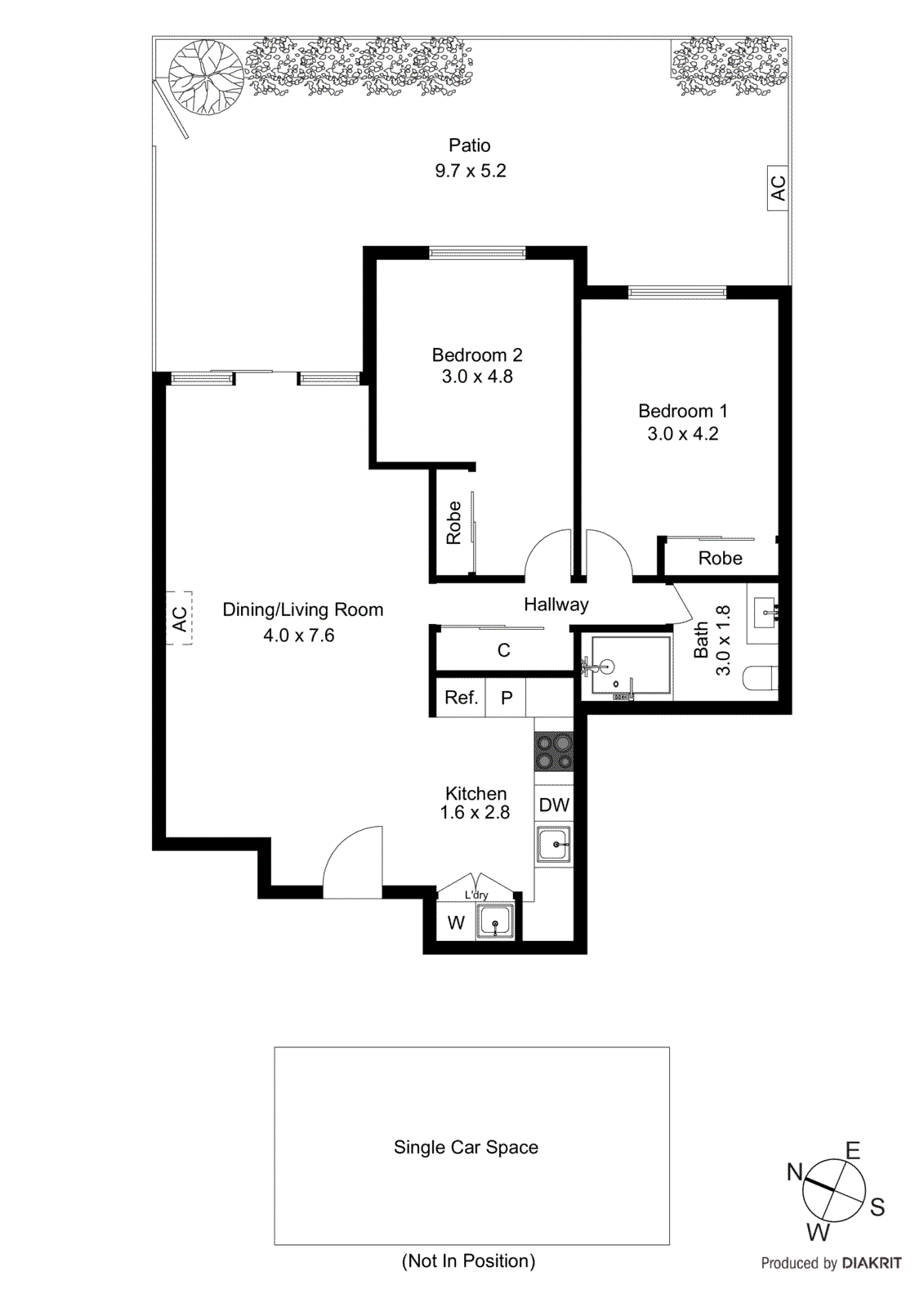 8/8 Maury Road, Chelsea VIC 3196 - Floorplan