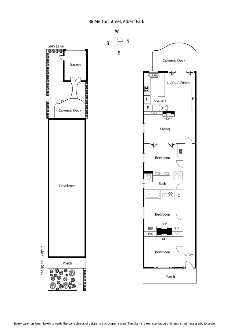 88 Merton Street, ALBERT PARK VIC 3206 - Floorplan