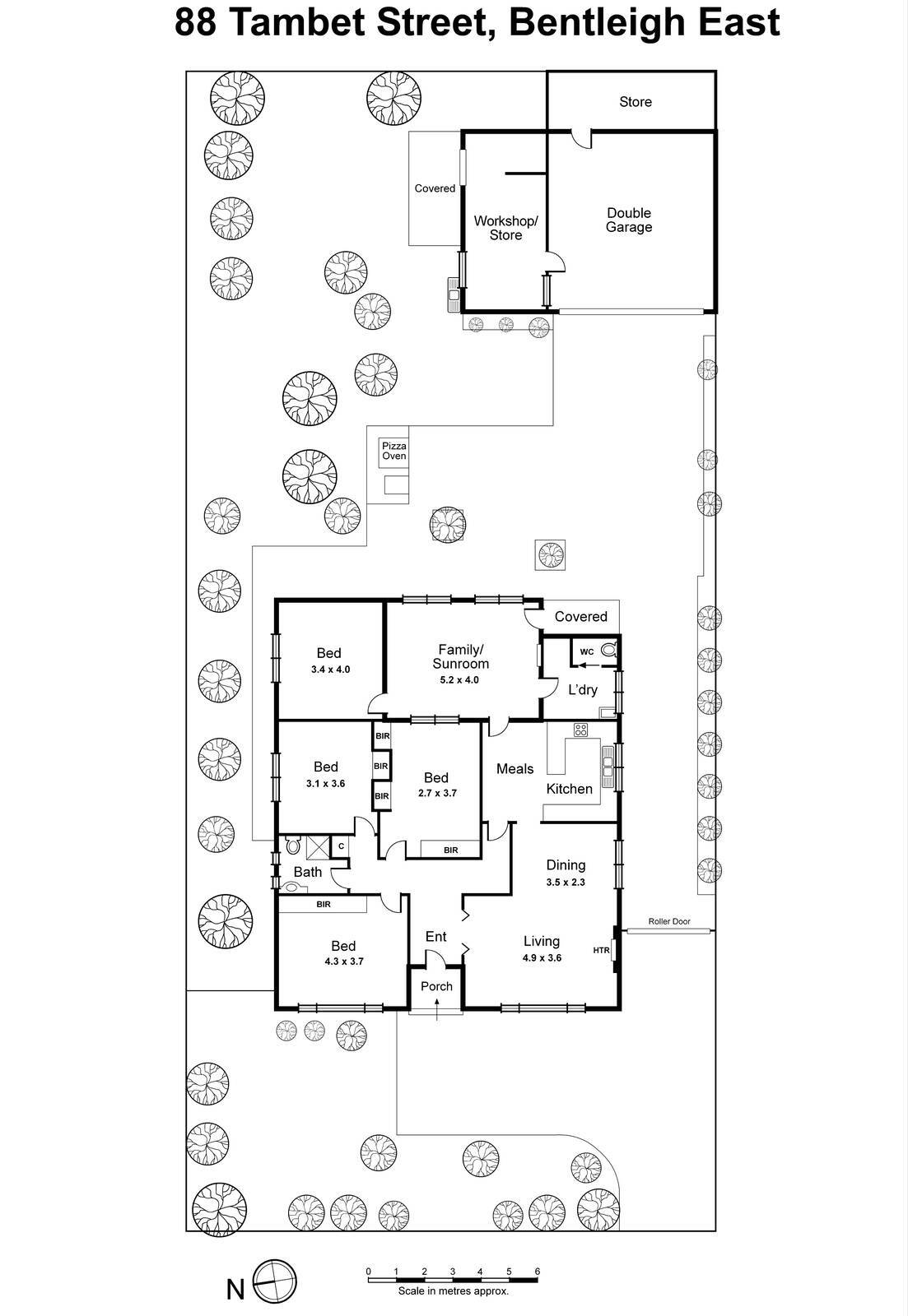 88 Tambet Street, Bentleigh East VIC 3165 - Floorplan