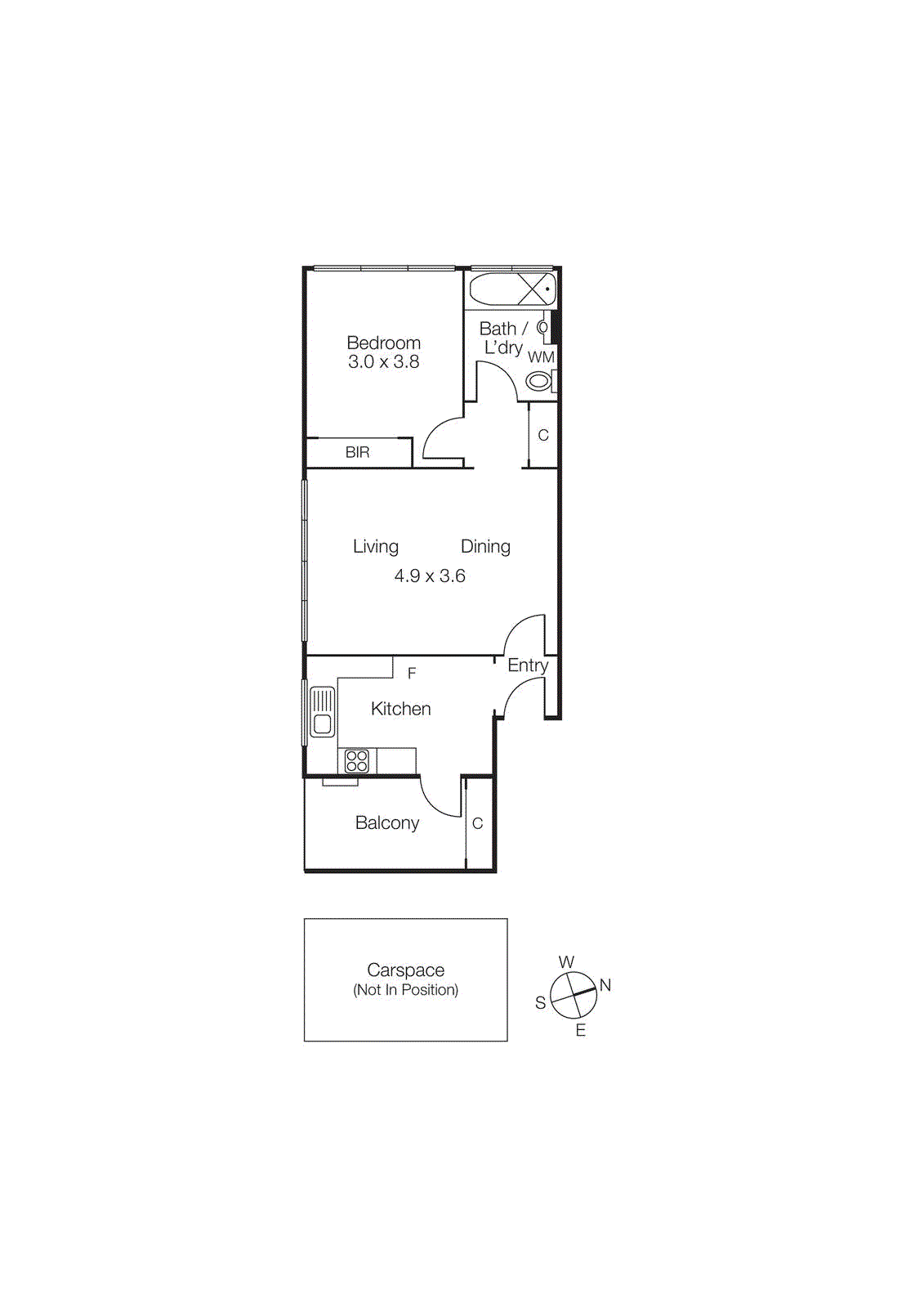8/8 Te-Arai Avenue, St Kilda East VIC 3183 - Floorplan