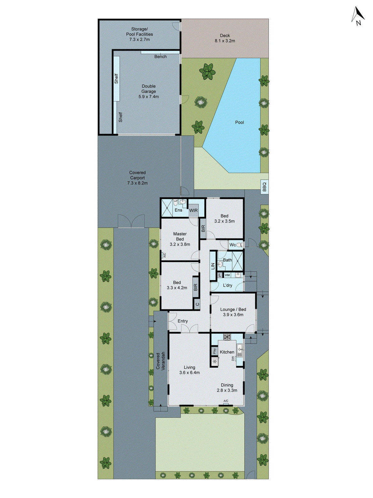 88 Wolseley Grove, Bell Post Hill VIC 3215 - Floorplan