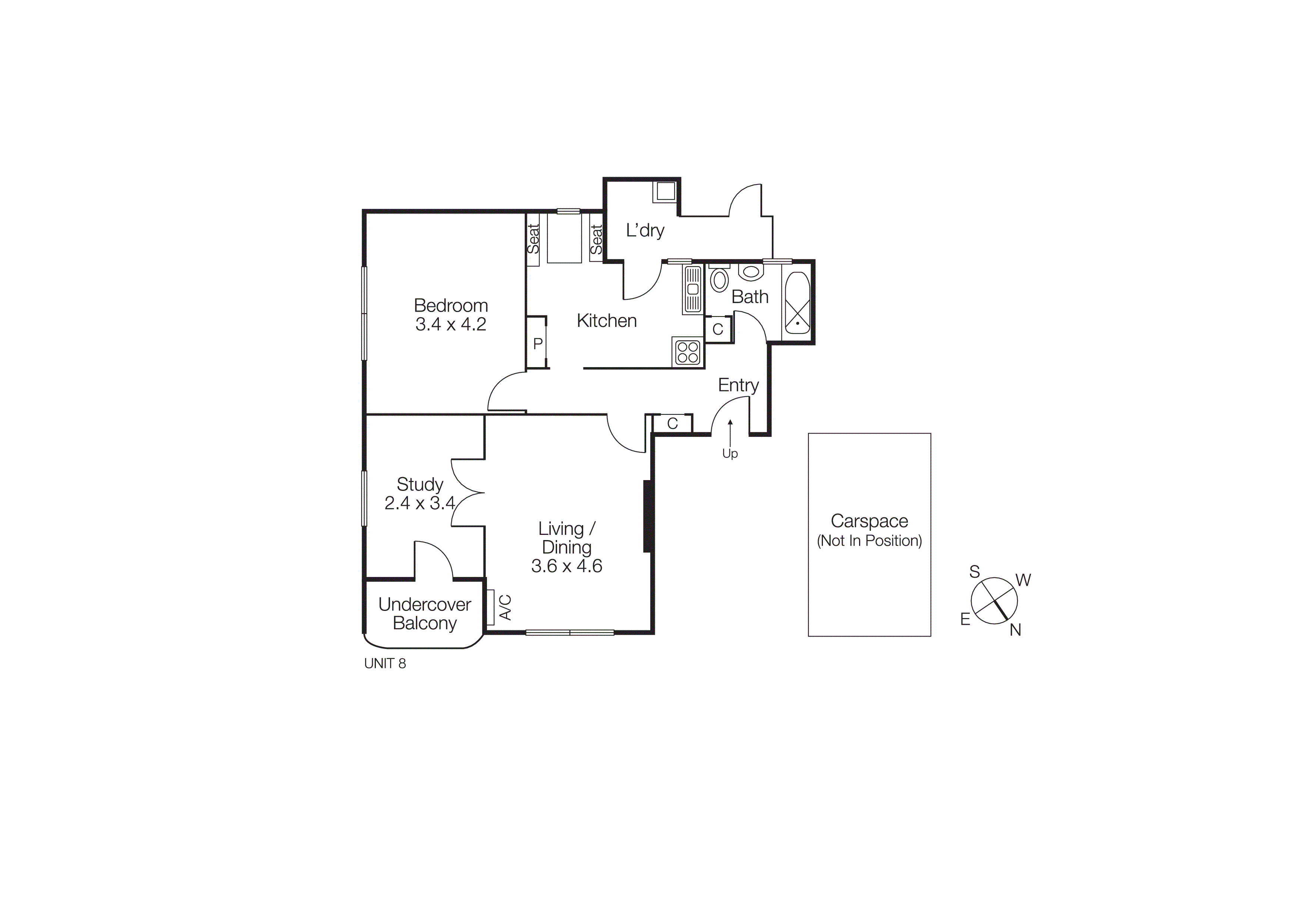 8/83 Park Street, St Kilda West VIC 3182 - Floorplan