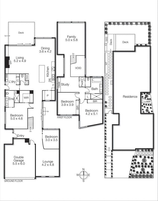 89 David Street, Hampton VIC 3188 - Floorplan