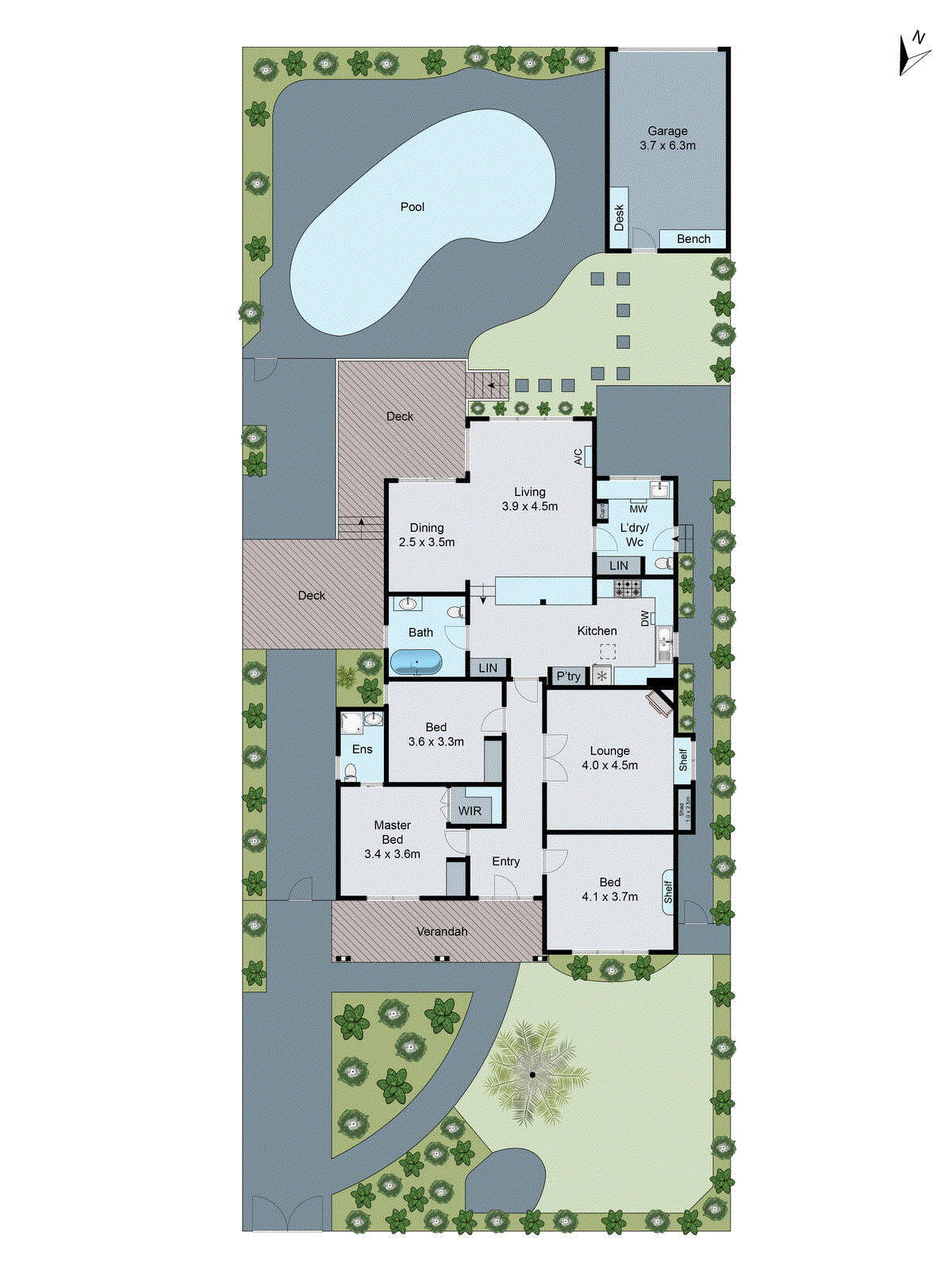 89 Fairview Avenue, Newtown VIC 3220 - Floorplan