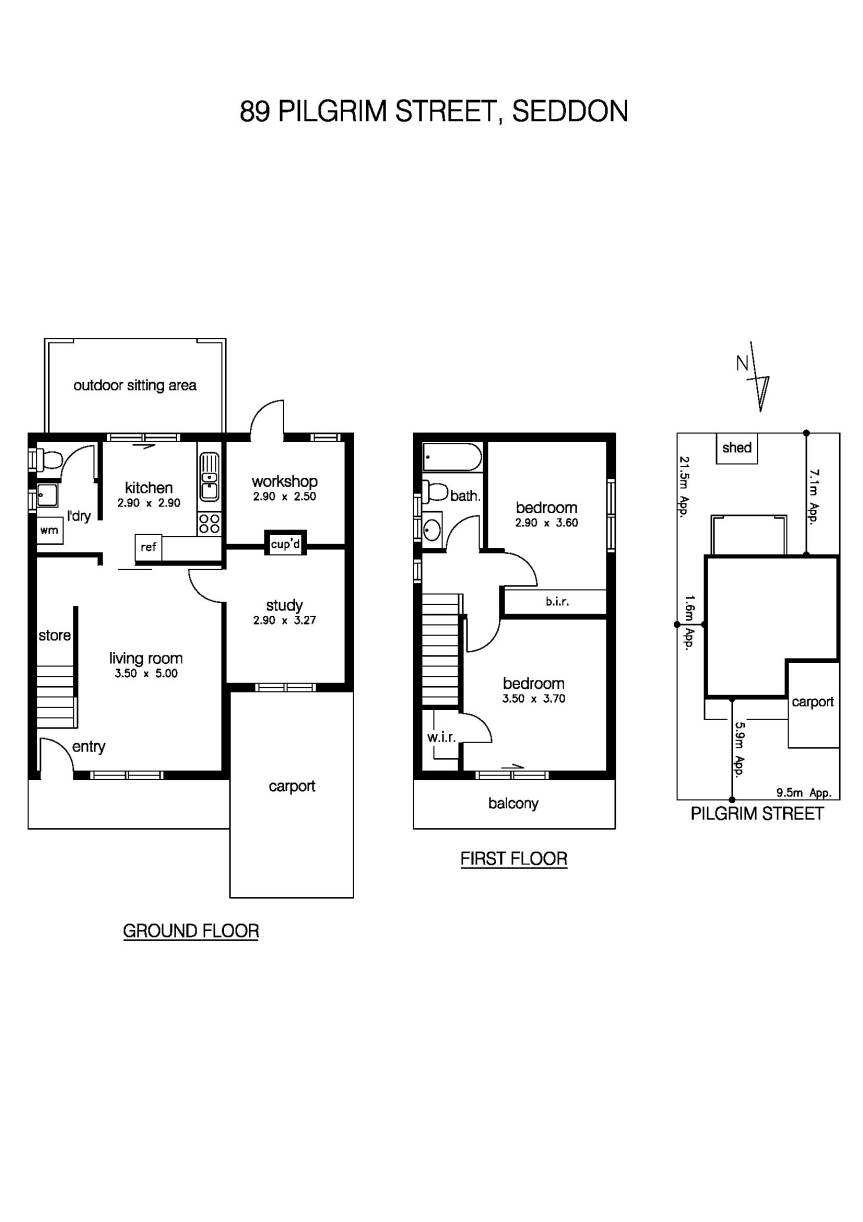 89 Pilgrim Street, SEDDON VIC 3011 - Floorplan