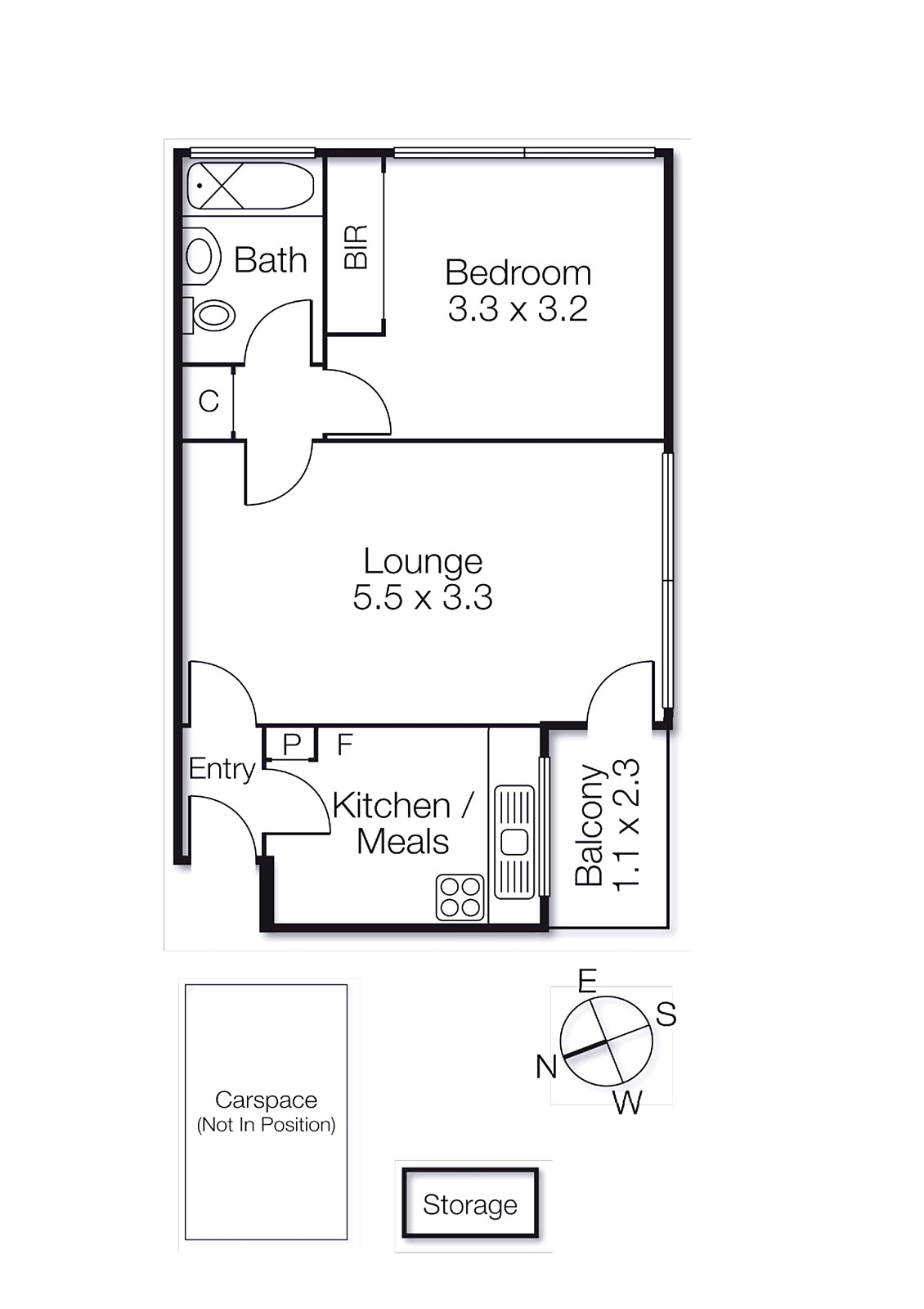 8/9 The Avenue, Windsor VIC 3181 - Floorplan