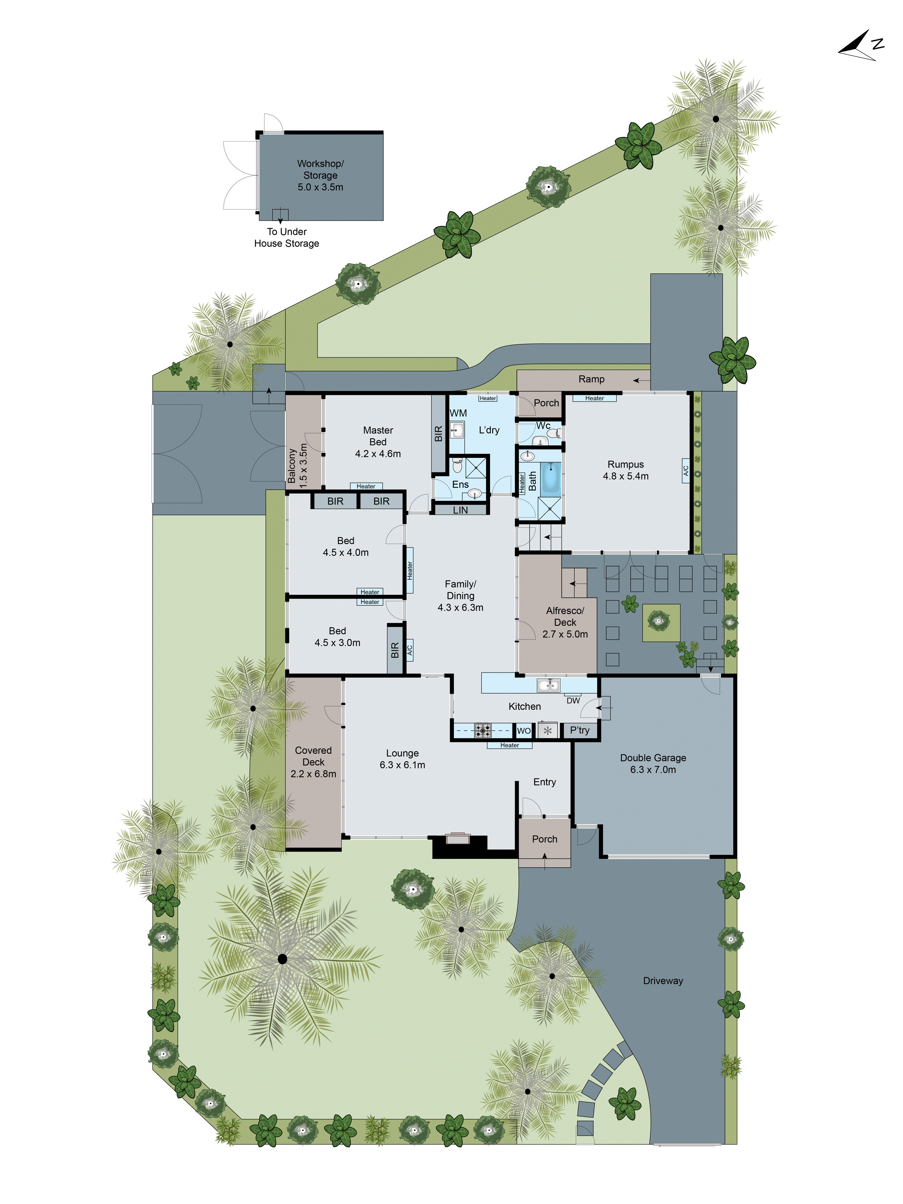 89 Thornhill Road, Highton VIC 3216 - Floorplan