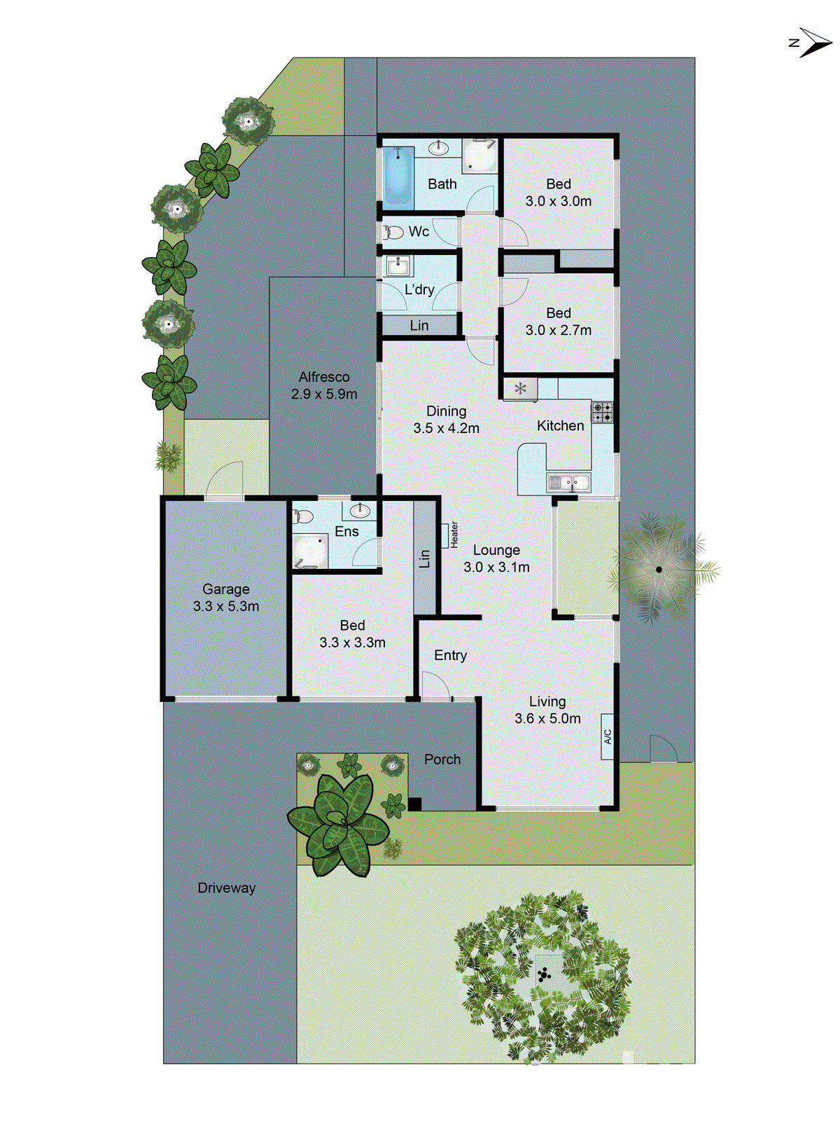 89 Wingarra Drive, Grovedale VIC 3216 - Floorplan