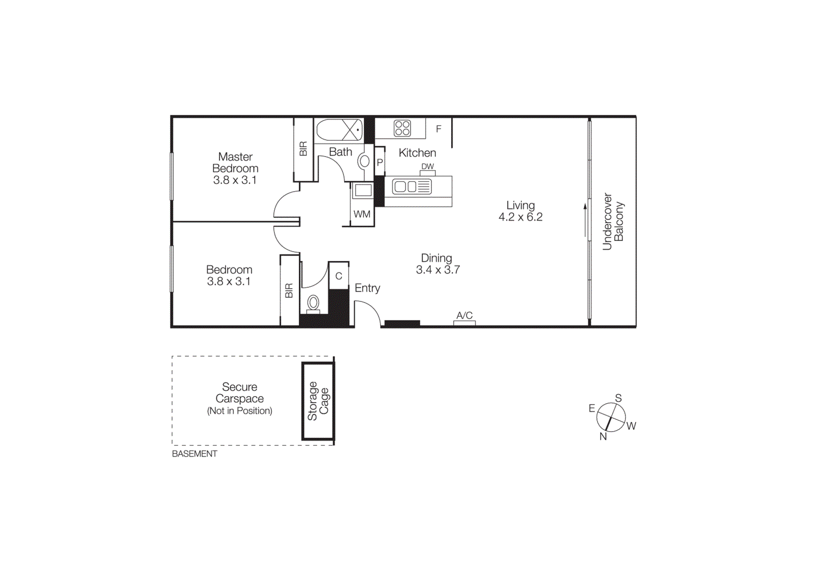 89/632 St Kilda Road, Melbourne VIC 3004 - Floorplan