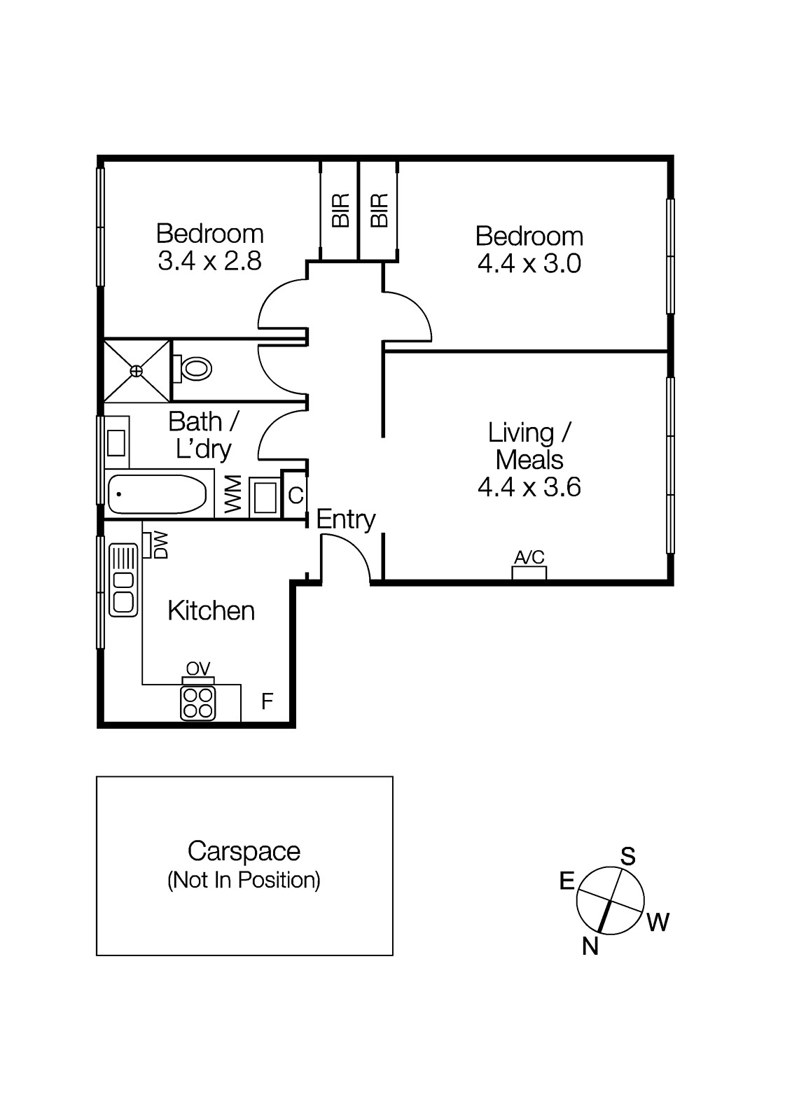 8/97 Spray Street, Elwood VIC 3184 - Floorplan