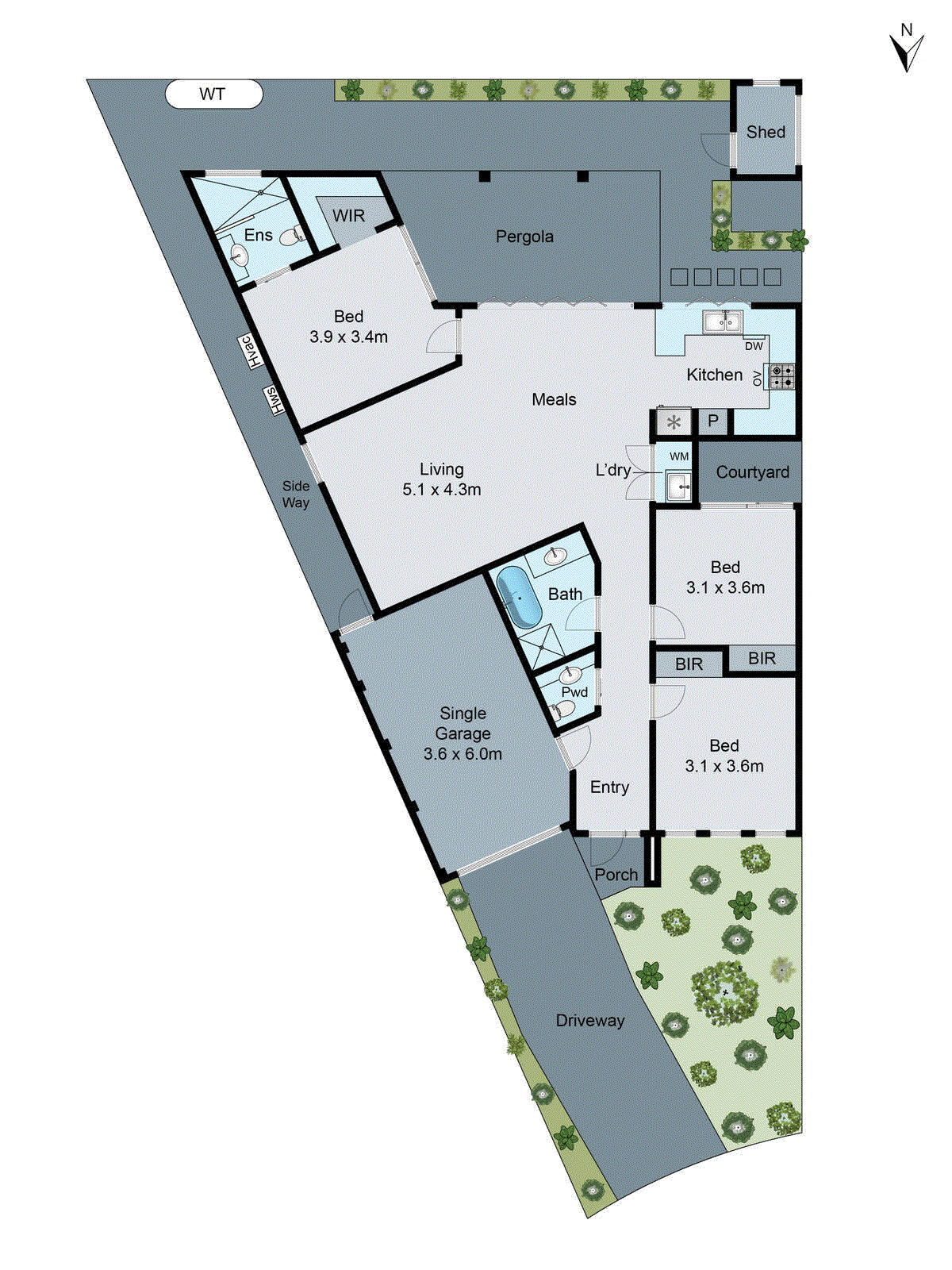 8A Barwon Court, Clayton South VIC 3169 - Floorplan