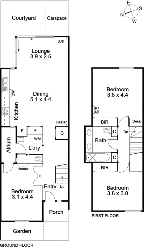 8A Bowen Street, St Kilda East VIC 3183 - Floorplan