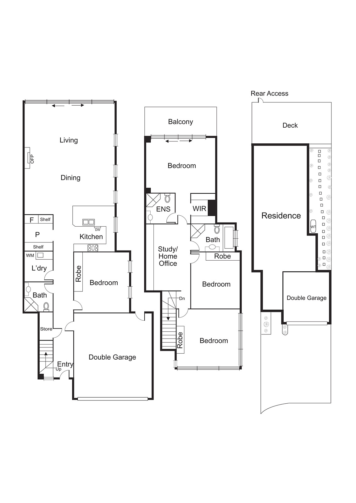 8A Gilbert Grove, Carnegie VIC 3163 - Floorplan