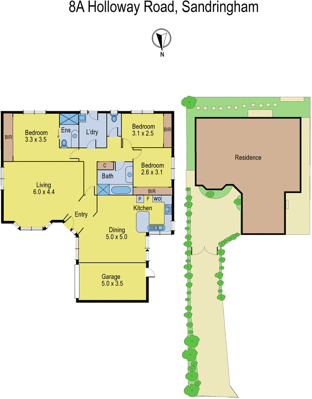8A Holloway Road, Sandringham VIC 3191 - Floorplan