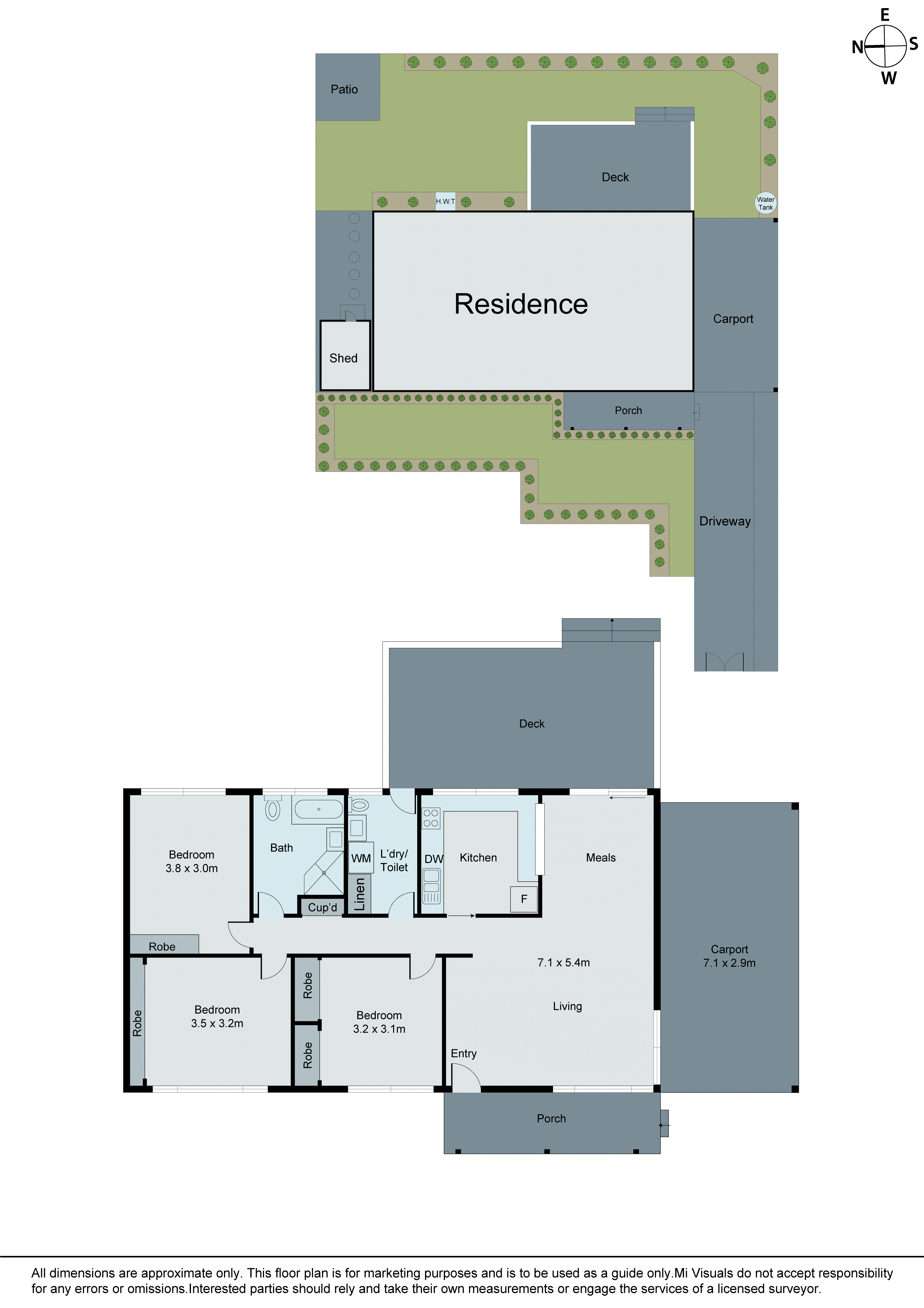 8A Milton Street, Bentleigh VIC 3204 - Floorplan