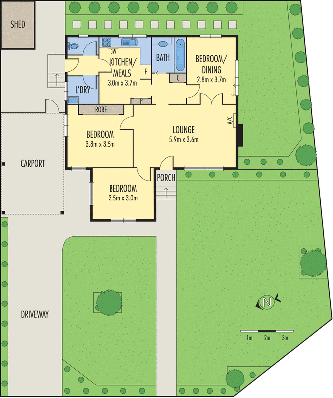 8A Moorong Street, Chadstone VIC 3148 - Floorplan