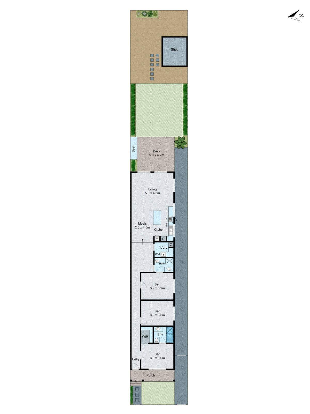 8a Normanby Street, Hughesdale VIC 3166 - Floorplan