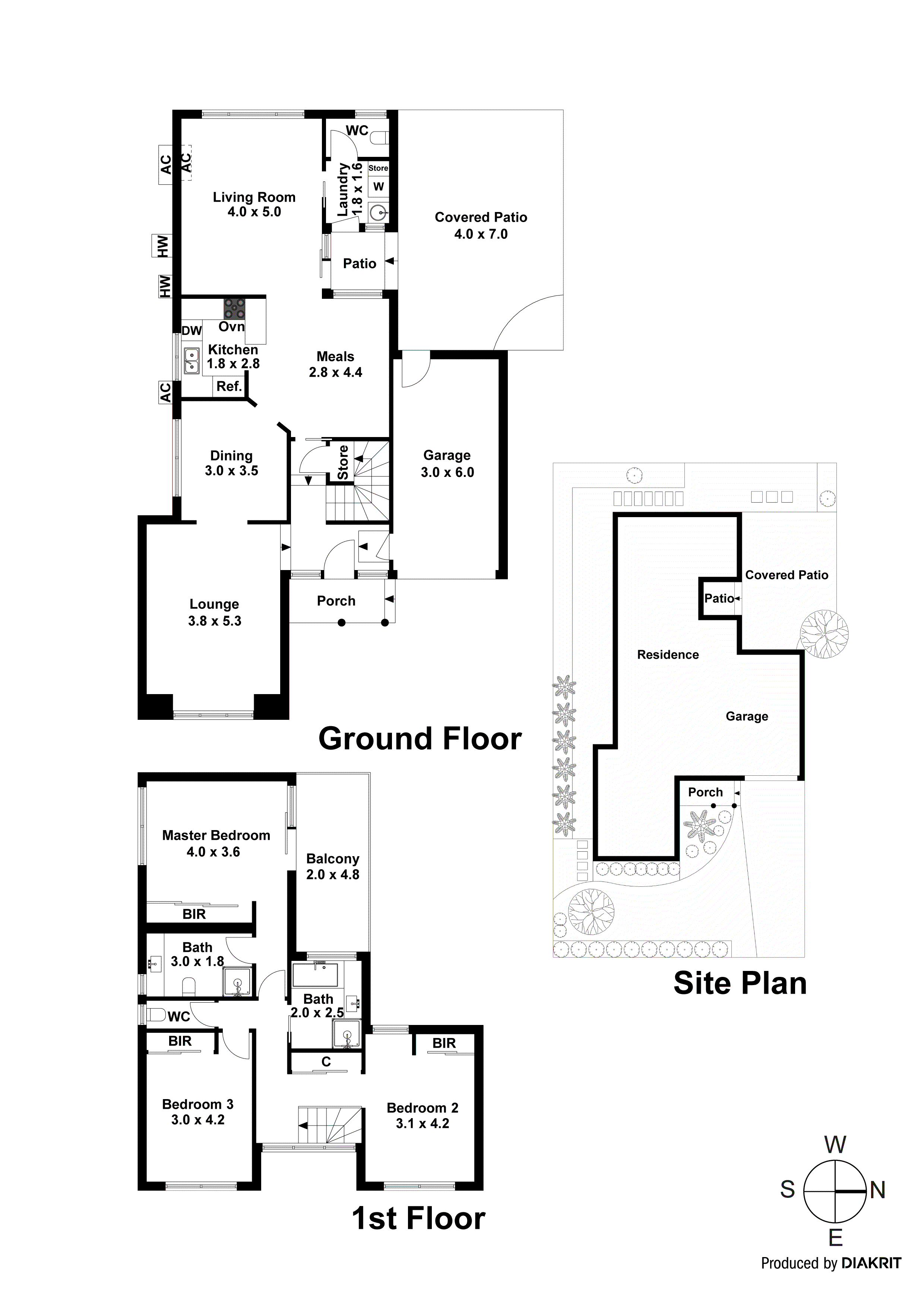 8A Redfield Court, Wheelers Hill VIC 3150 - Floorplan