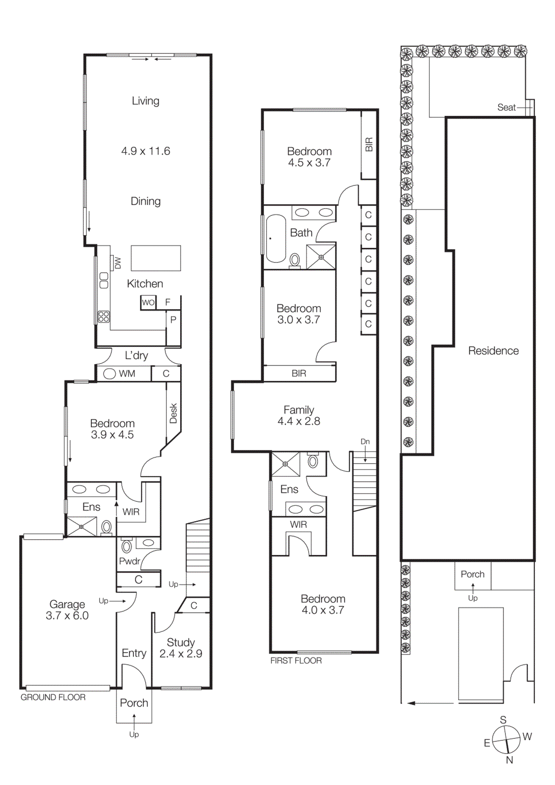 8b James Avenue, Highett VIC 3190 - Floorplan