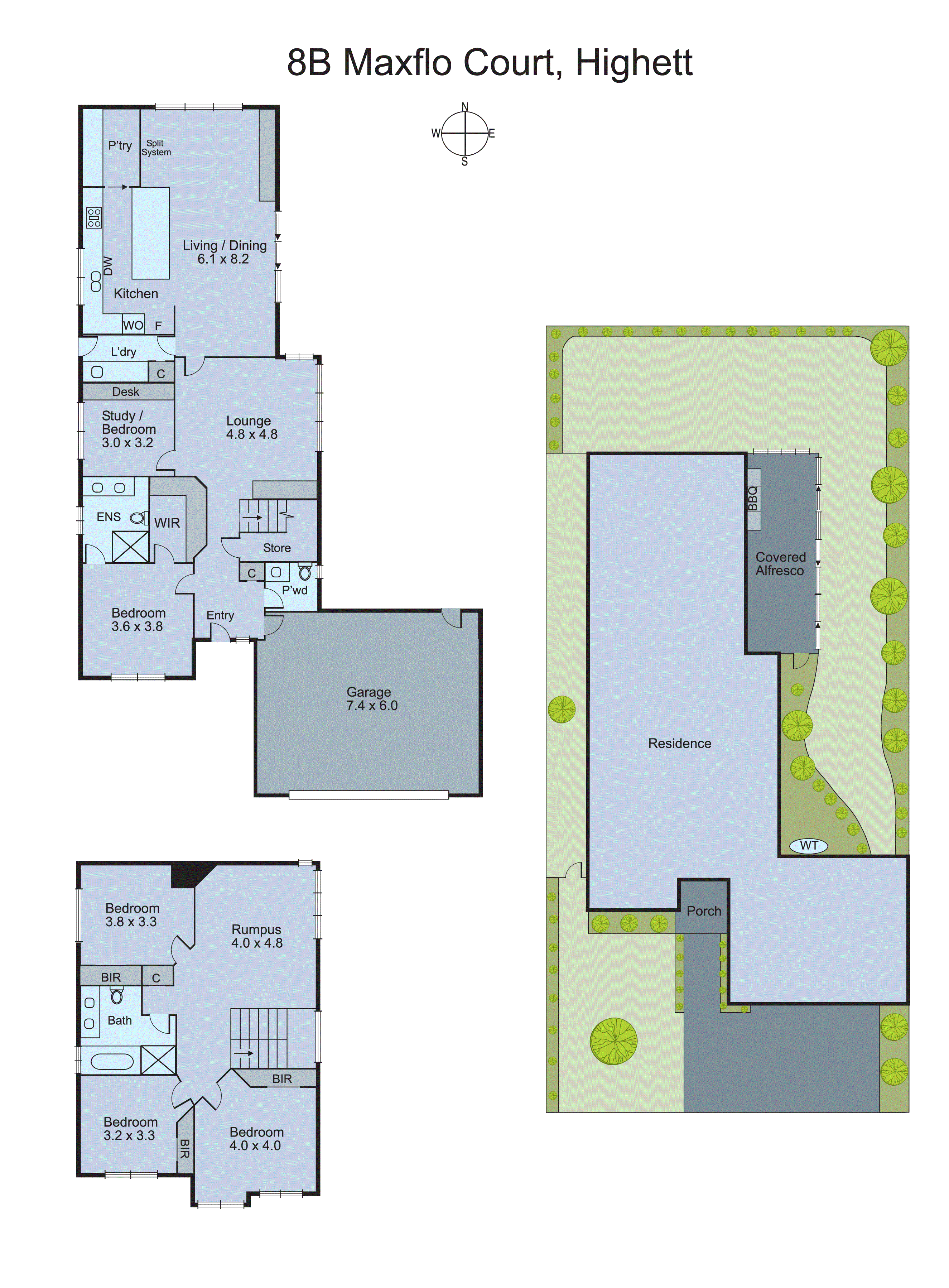 8b Maxflo Court, Highett VIC 3190 - Floorplan